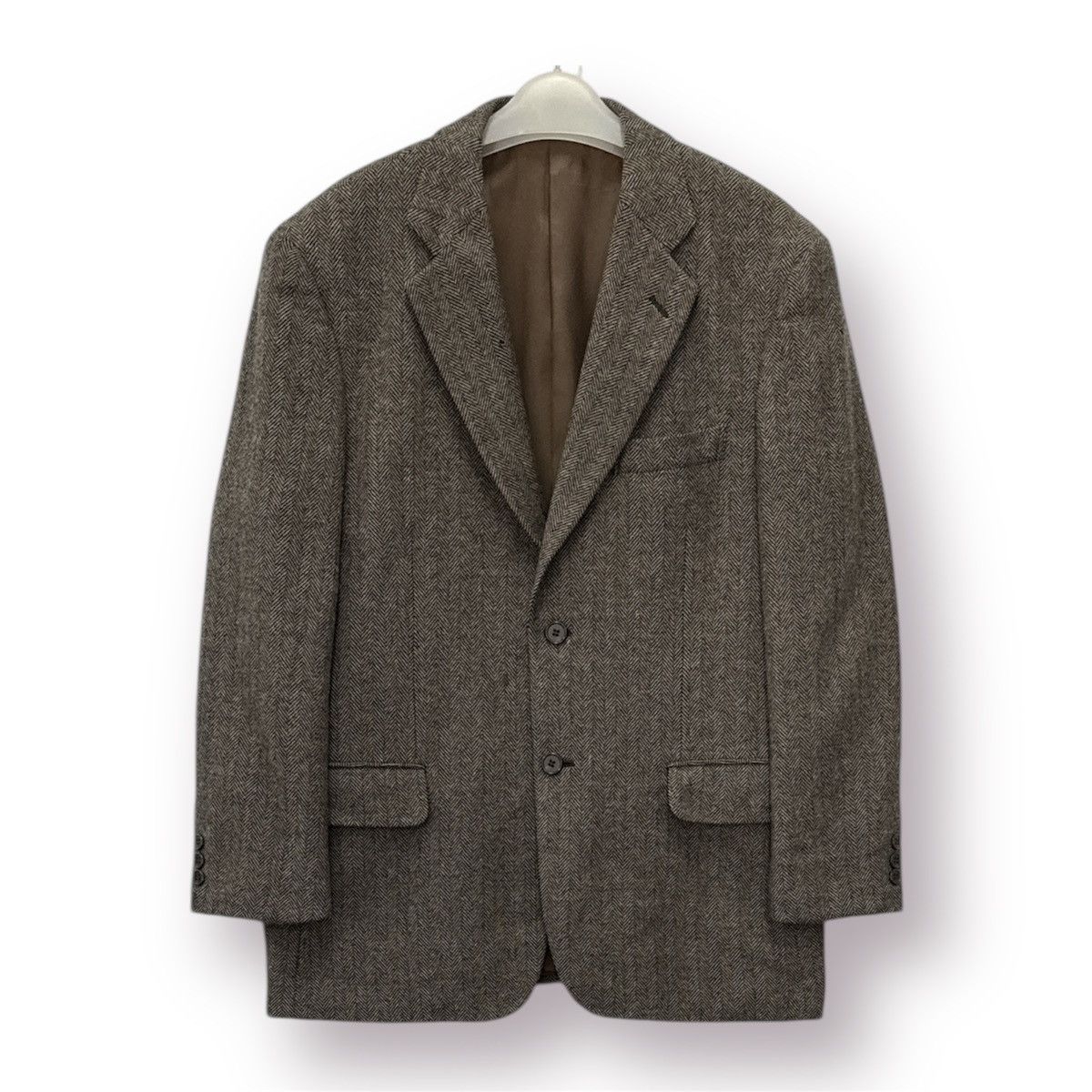 Japanese Brand 🔥 MAXLAUREL JAPAN HERRINGBONE BLAZER JACKET Size US S / EU 44-46 / 1 - 1 Thumbnail