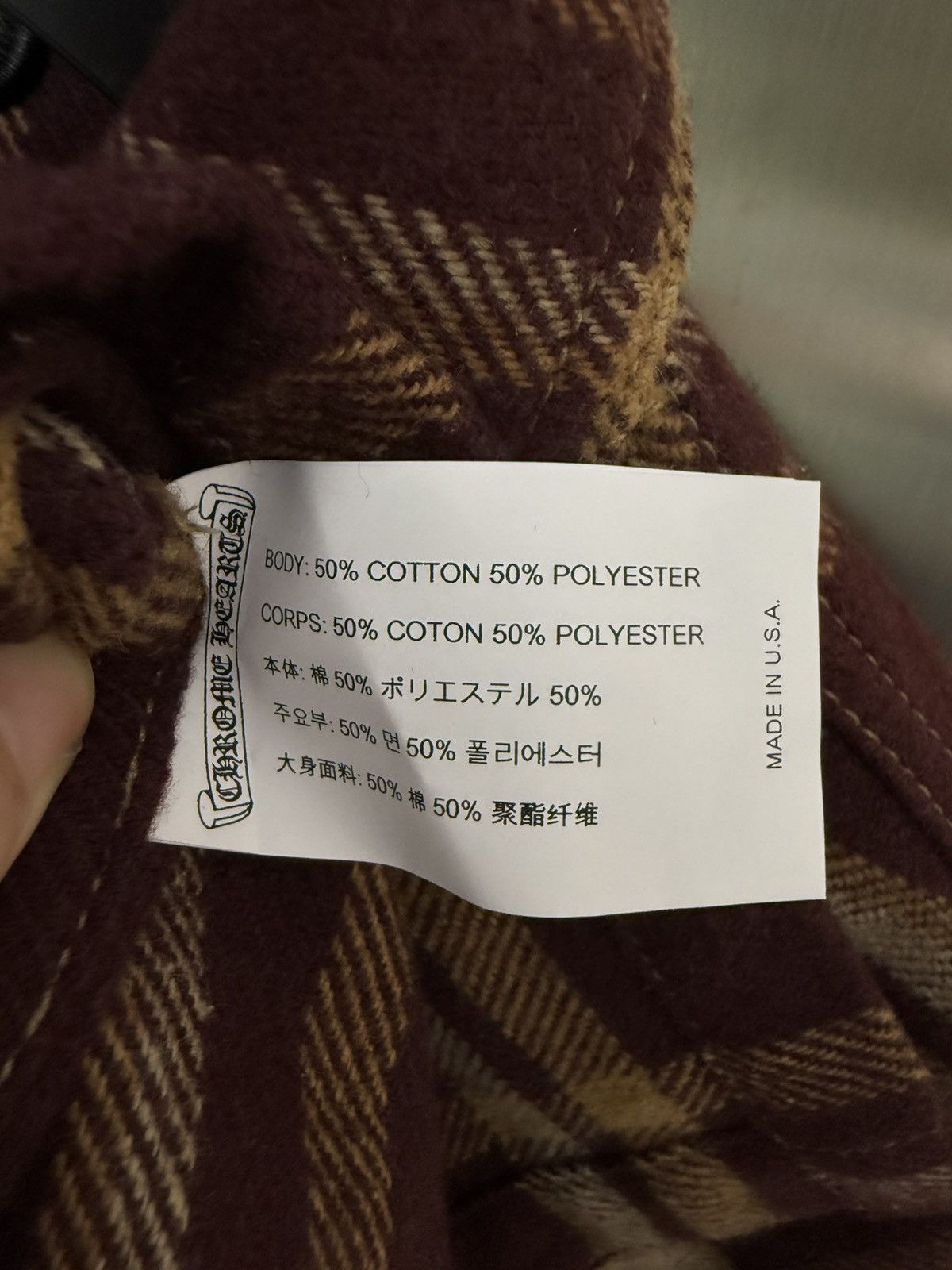 Chrome Hearts Chrome Hearts Workdog flannels shirt Size US M / EU 48-50 / 2 - 4 Thumbnail