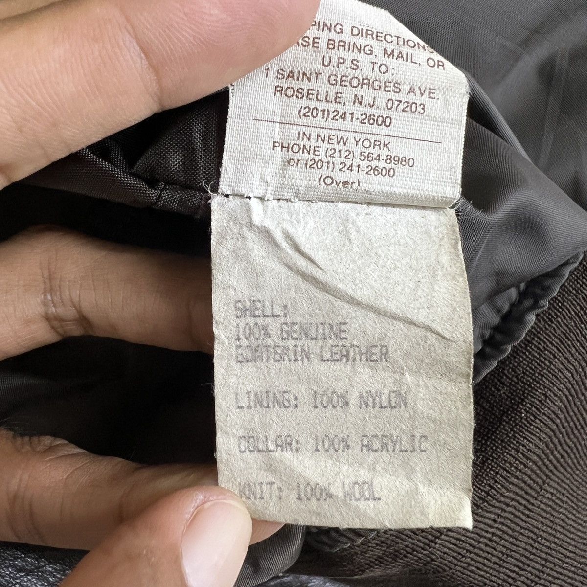 Cooper 🔥 Vintage Cooper G-1 Usn Leather Jacket Size 42R Size US L / EU 52-54 / 3 - 19 Thumbnail