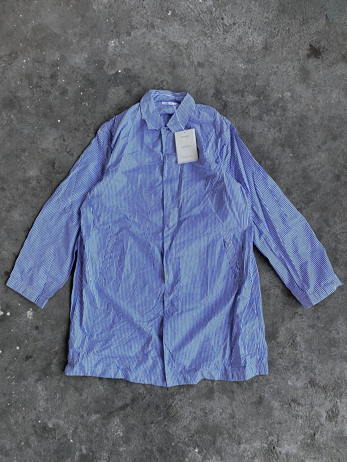 Our Legacy Our legacy Mac coat blue stripe Size US L / EU 52-54 / 3 - 1 Thumbnail