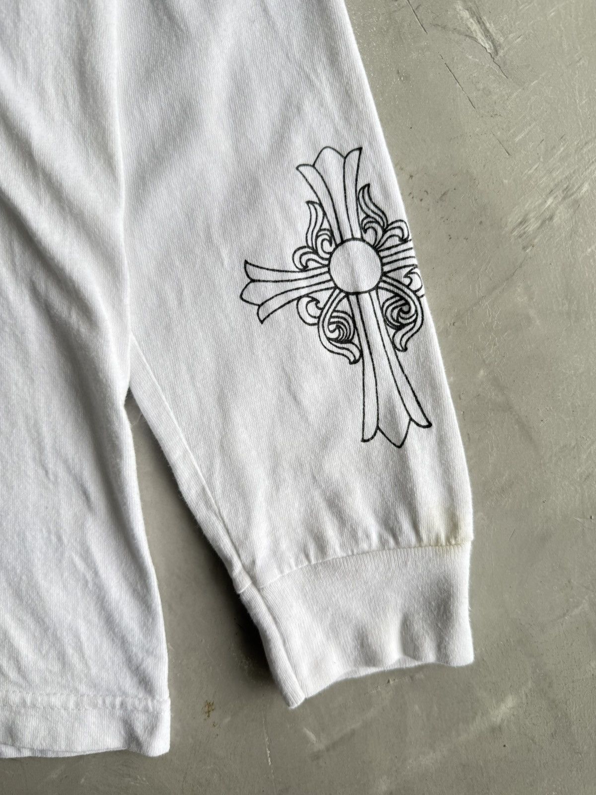 Chrome Hearts Rare 90s - Vine Dagger Pocket Longsleeves Size US S / EU 44-46 / 1 - 3 Thumbnail