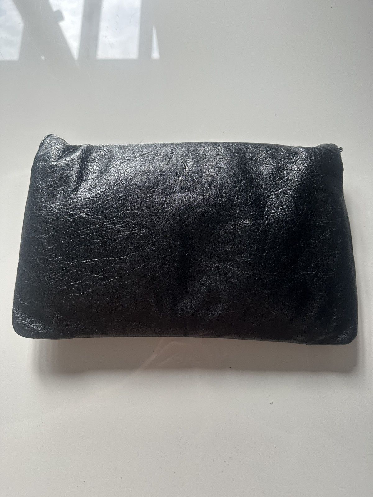 Balenciaga balenciaga black leather clutch bag envelope lambskin Size ONE SIZE - 11 Thumbnail