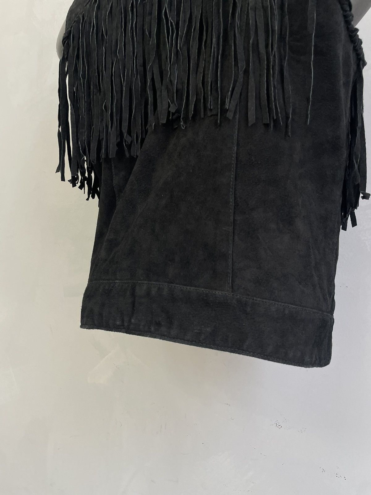 14th Addiction Hysteric glamour black vest y2k suede leather y2k Size S / US 4 / IT 40 - 11 Thumbnail