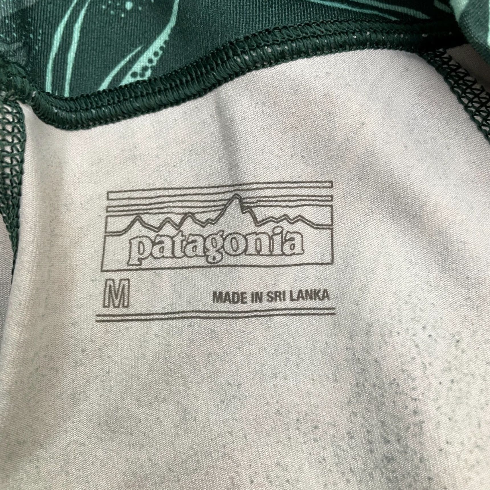 Patagonia Patagonia Leggings Womens M Green Patterned Active Yoga Compression Size 32" / US 10 / IT 46 - 6 Thumbnail