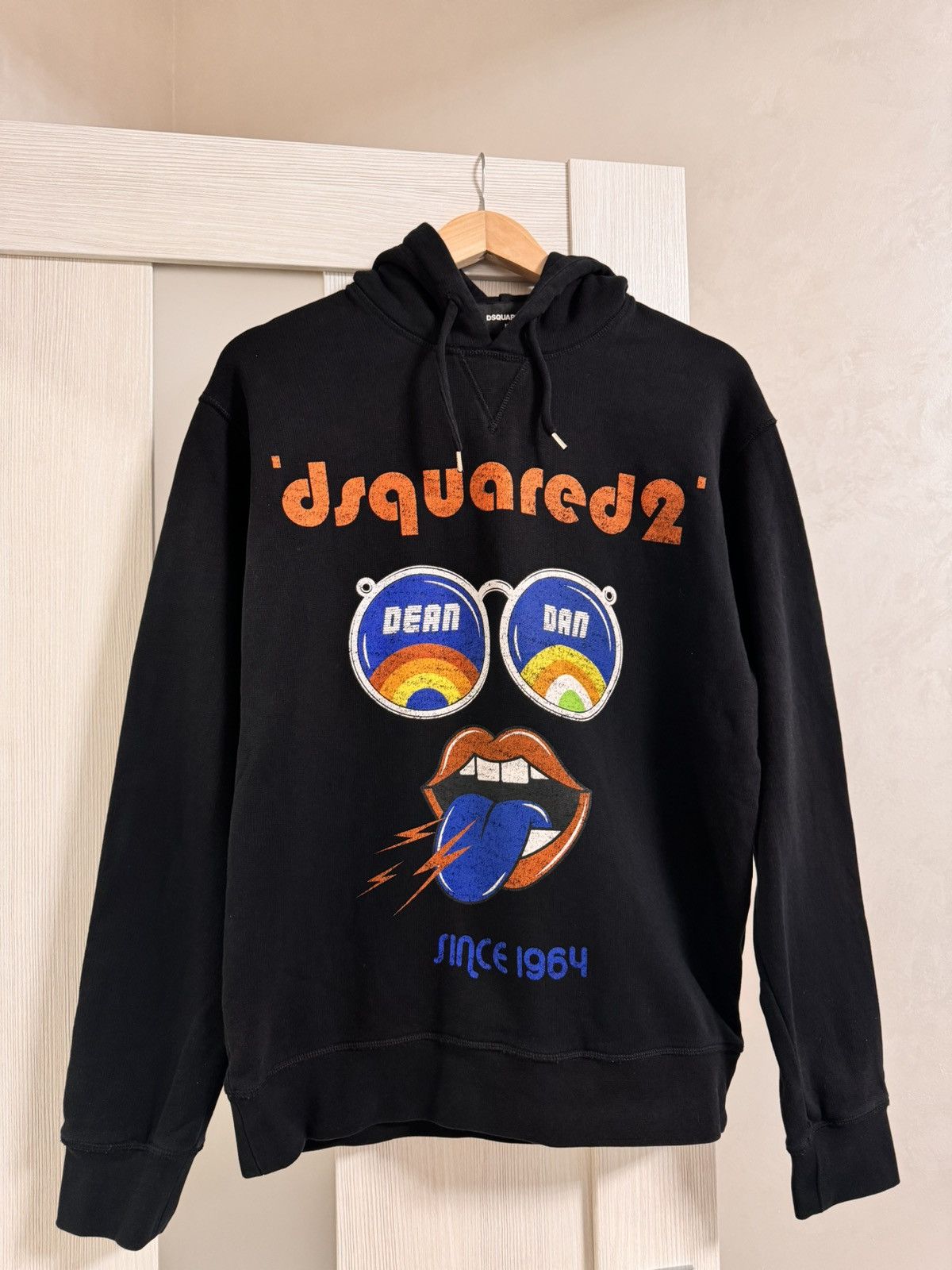 Designer × Dsquared2 Vintage Dsquared Icon Hoodie Travis Scott Style Barcelona Size US M / EU 48-50 / 2 - 4 Thumbnail