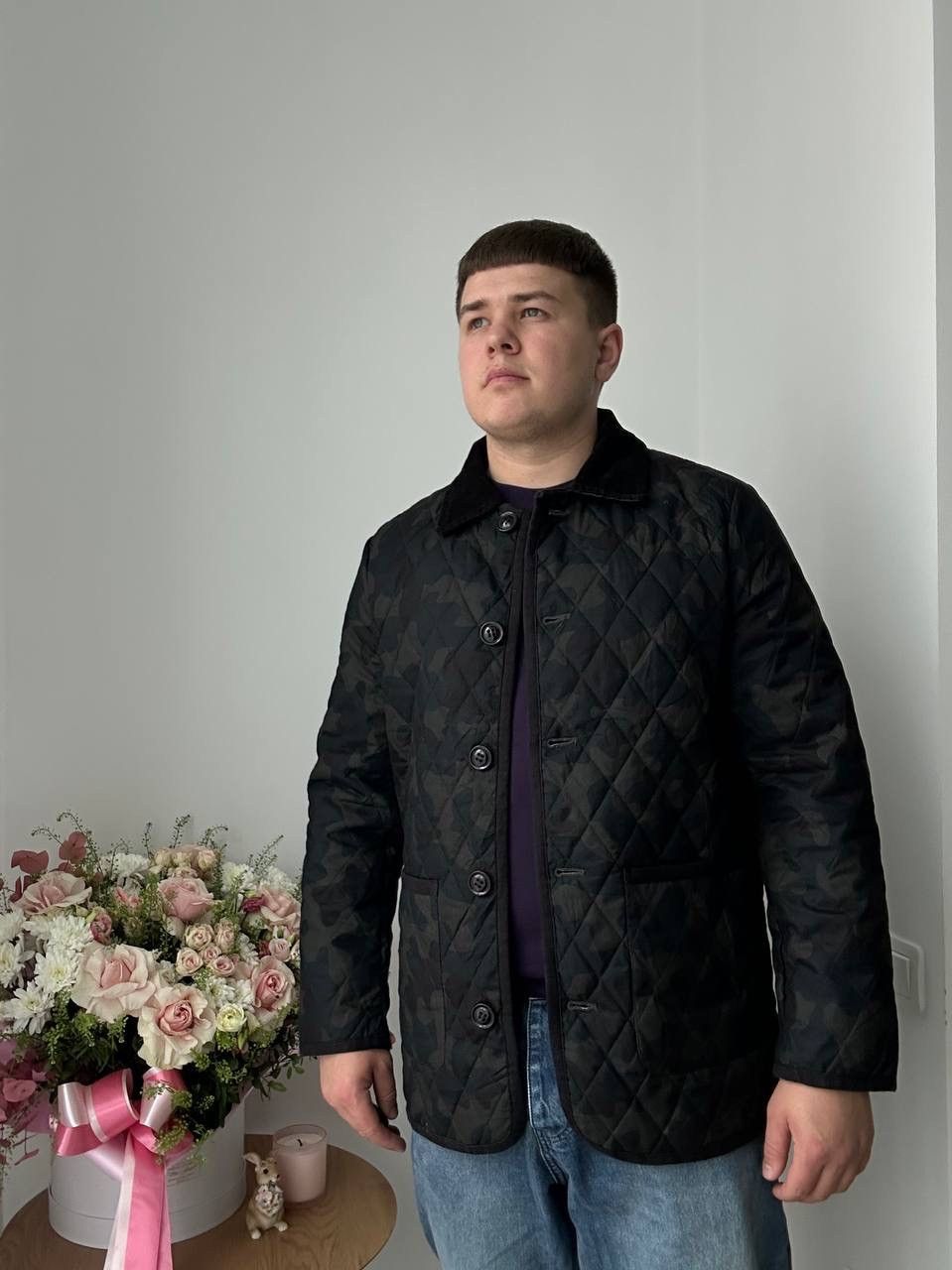 Japanese Brand × Vintage Vintage Japanese Quilted Tate Gentelman Camo Jacket Size US M / EU 48-50 / 2 - 8 Thumbnail