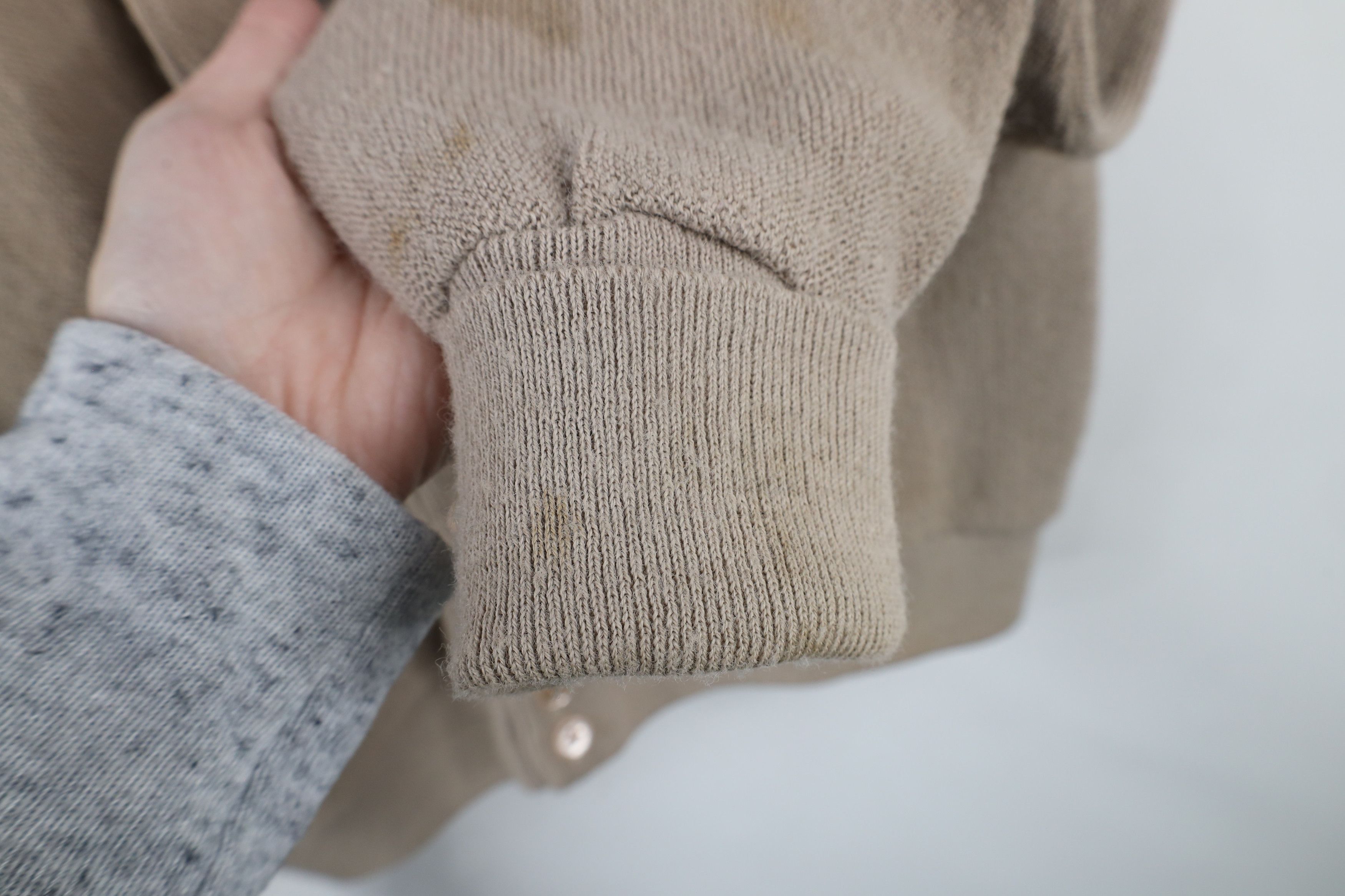 Vintage Vintage 70s 80s PGA Tour Golf Cardigan Sweater Beige USA Size US L / EU 52-54 / 3 - 5 Thumbnail
