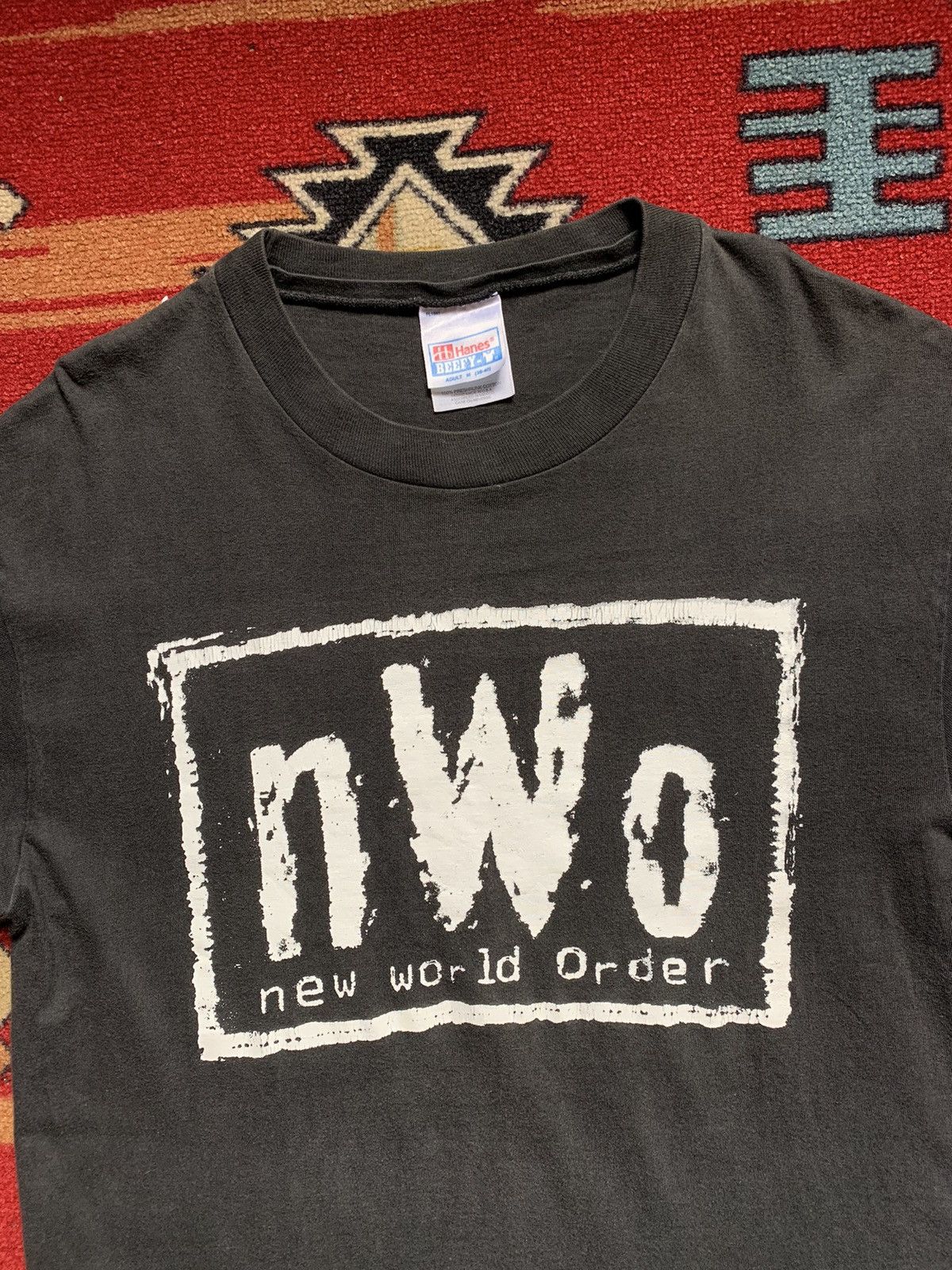 Vintage New World Order Logo Vintage Tees Size US M / EU 48-50 / 2 - 3 Thumbnail
