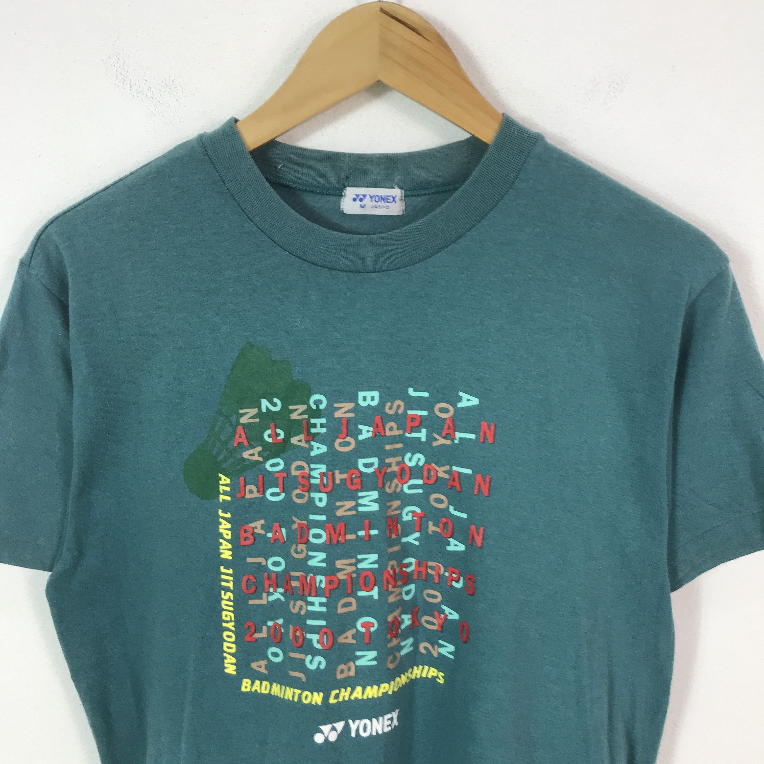 Japanese Brand vinatge 90s yonex champion tshirts Size US M / EU 48-50 / 2 - 3 Thumbnail