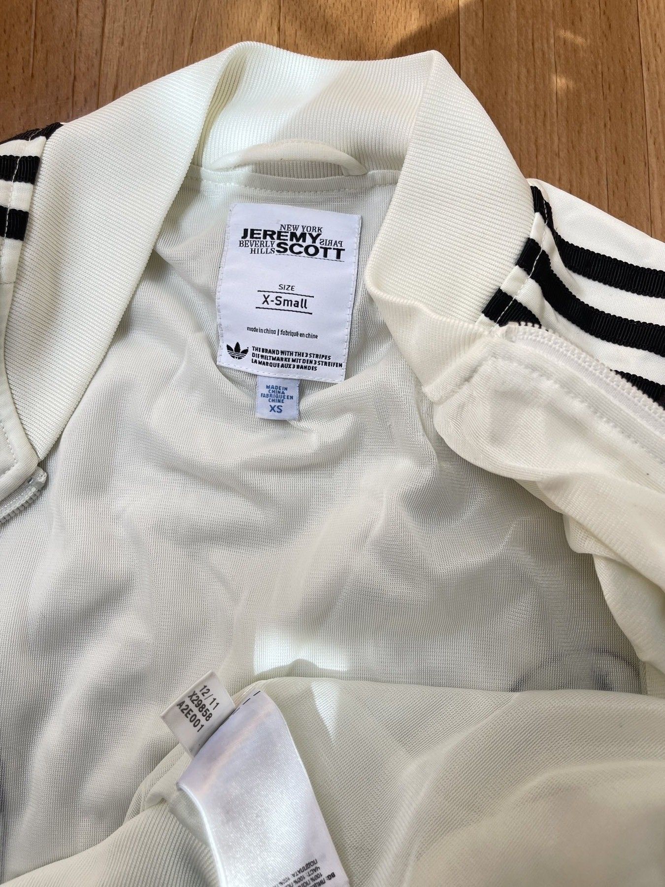 Adidas × Jeremy Scott Adidas Jeremy Scott Jacket Music Note Madonna XS X29858 Size US XS / EU 42 / 0 - 6 Thumbnail