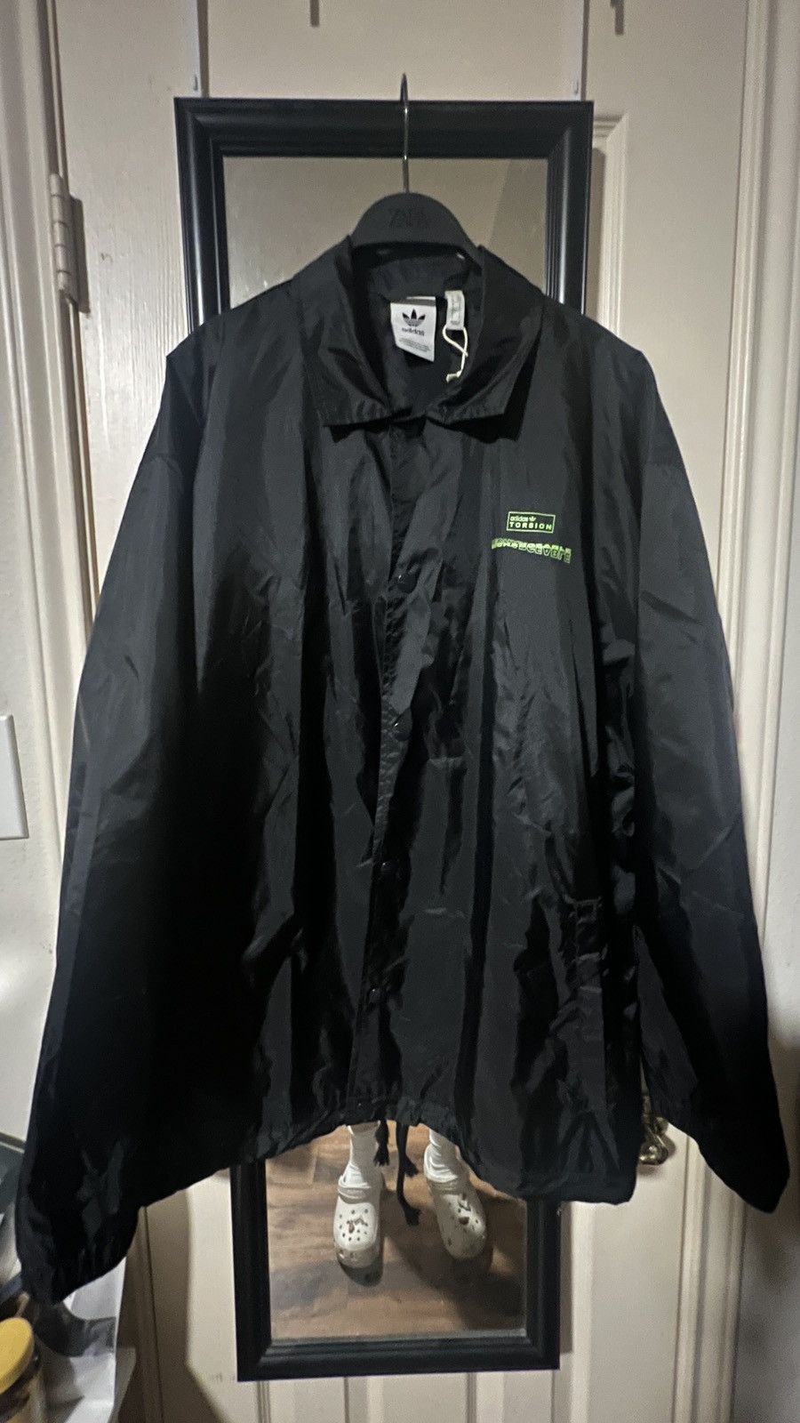 Adidas Adidas Torsion Coach Jacket Size US S / EU 44-46 / 1 - 1 Thumbnail