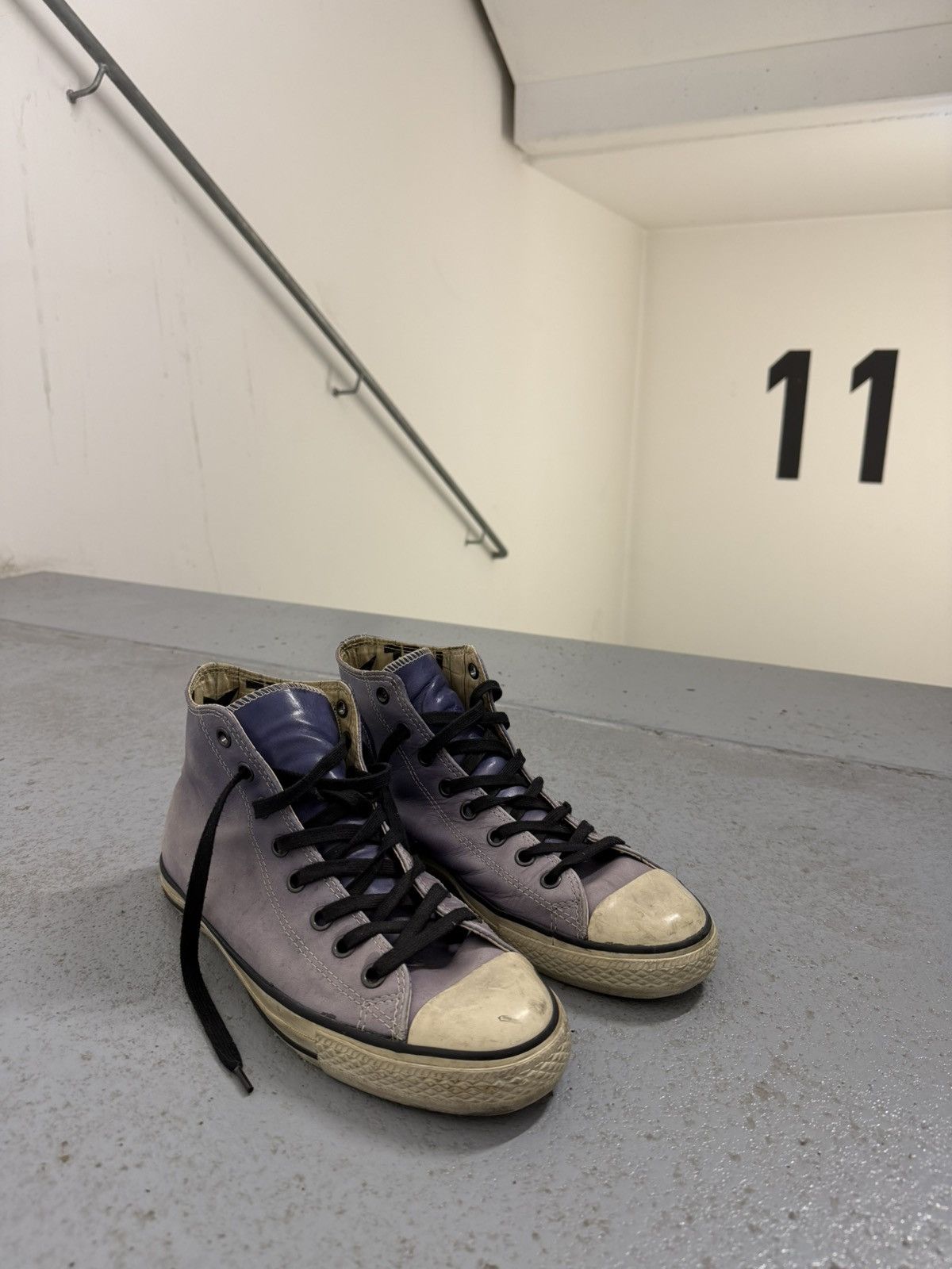 Converse × John Varvatos John Varvatos x Converse Aged High Top Sneakers Size US 10 / EU 43 - 3 Thumbnail