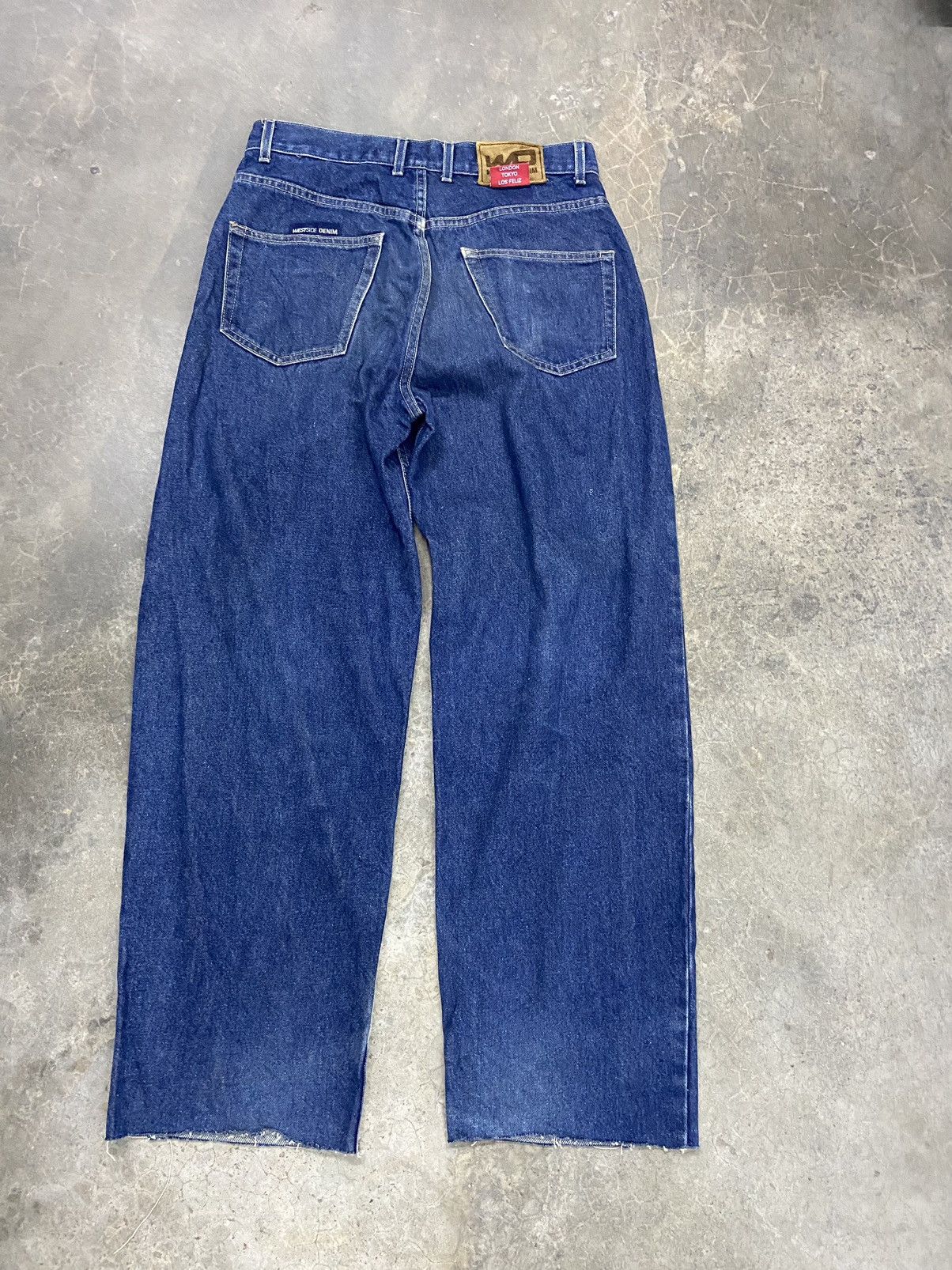 JNCO 🔥 Baggy🔥Vintage Westside Denim jeans baggy street wear Size US 31 - 6 Thumbnail
