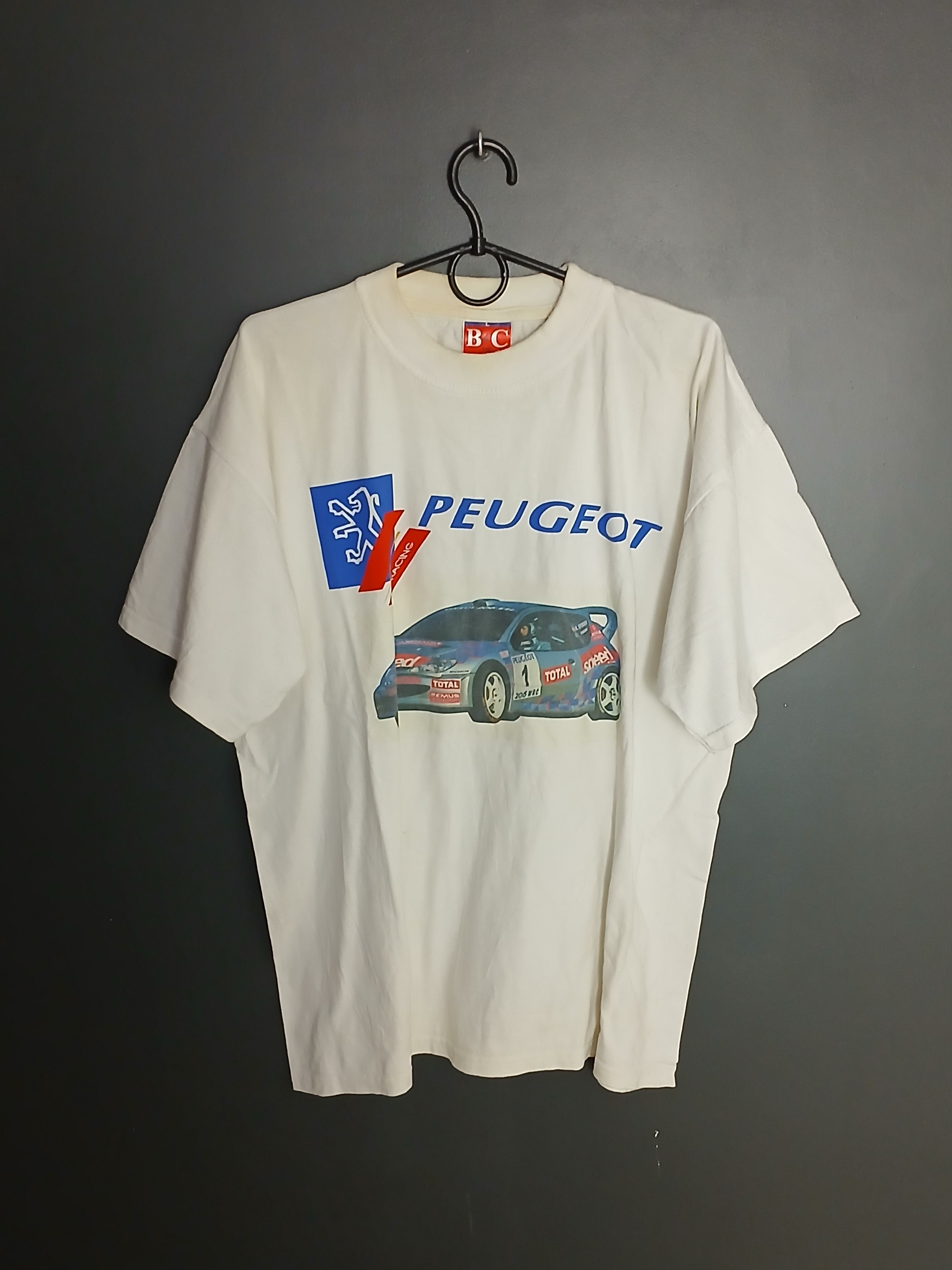 Vintage Vintage Peugeot Rally Racing T-Shirt Size US L / EU 52-54 / 3 - 1 Thumbnail