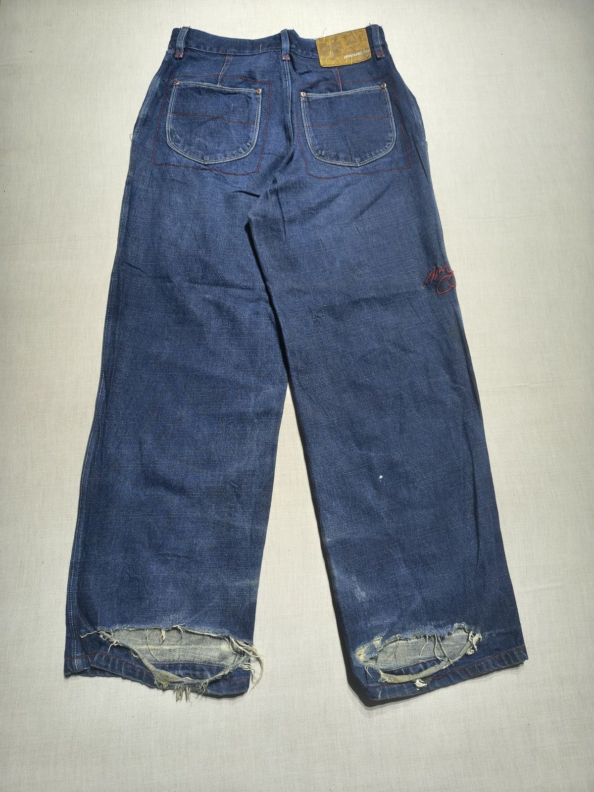 Southpole FUBU x Muhammad Ali Embroidered Memorabilia Jeans🥊(033) Size US 30 / EU 46 - 2 Thumbnail