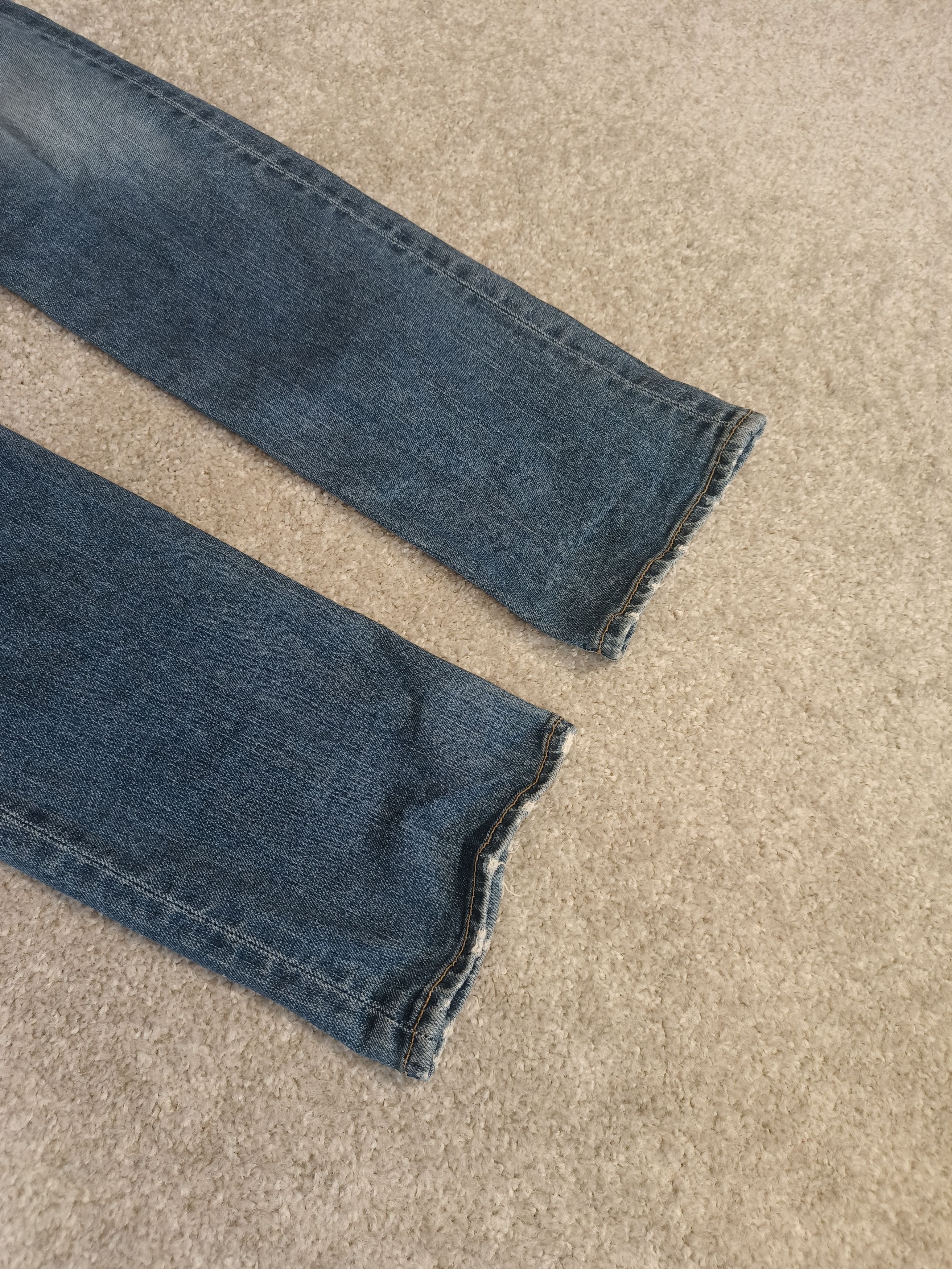 Other Flux Melbourne Selvedge Light Blue Wash Jeans Size US 32 / EU 48 - 9 Thumbnail