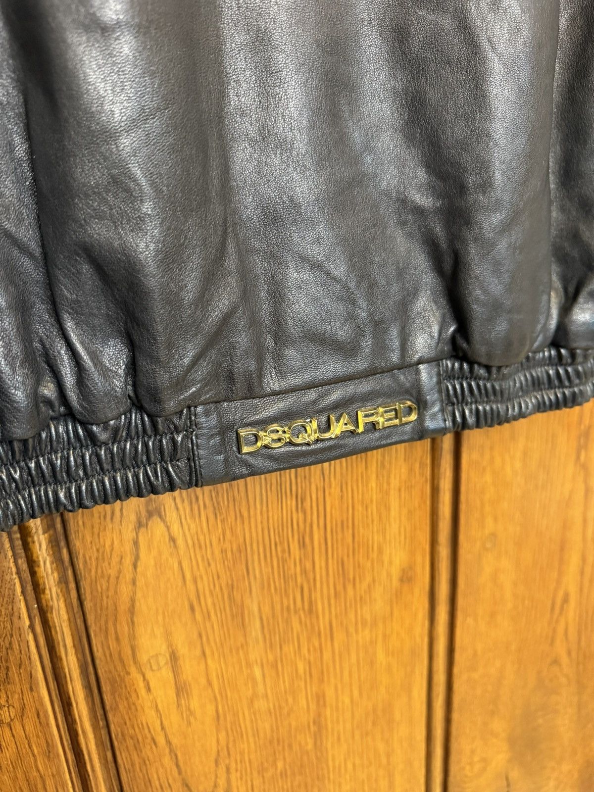 Dsquared2 SS09 Dsquared archive black leather tank vest shirt logo Size US M / EU 48-50 / 2 - 15 Thumbnail