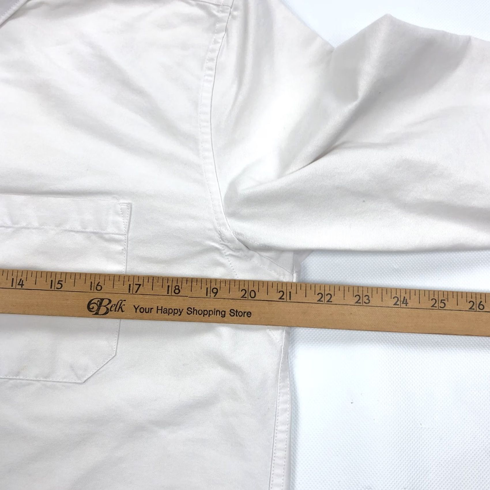 Vintage Mack Weldon Men's White Oxford Cloth Button Down Shirt Medium Cotton Blend OCBD Size US M / EU 48-50 / 2 - 5 Thumbnail