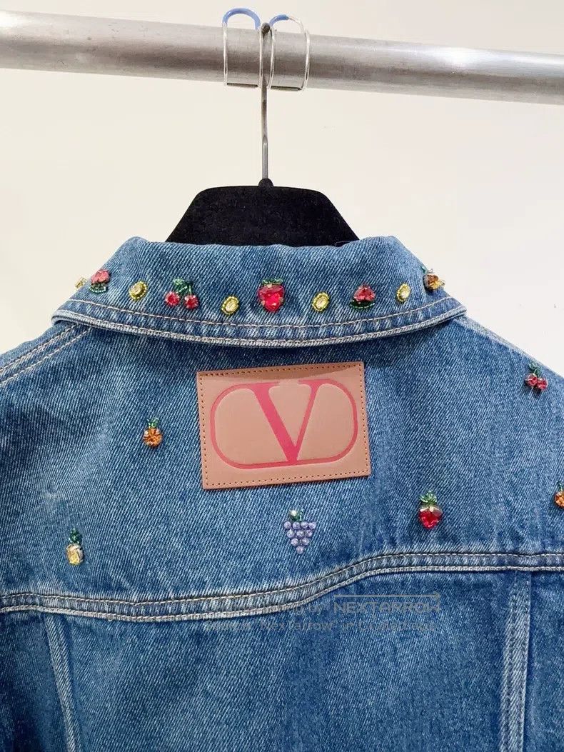 Valentino Valentino Denim jacket Size M / US 6-8 / IT 42-44 - 5 Thumbnail