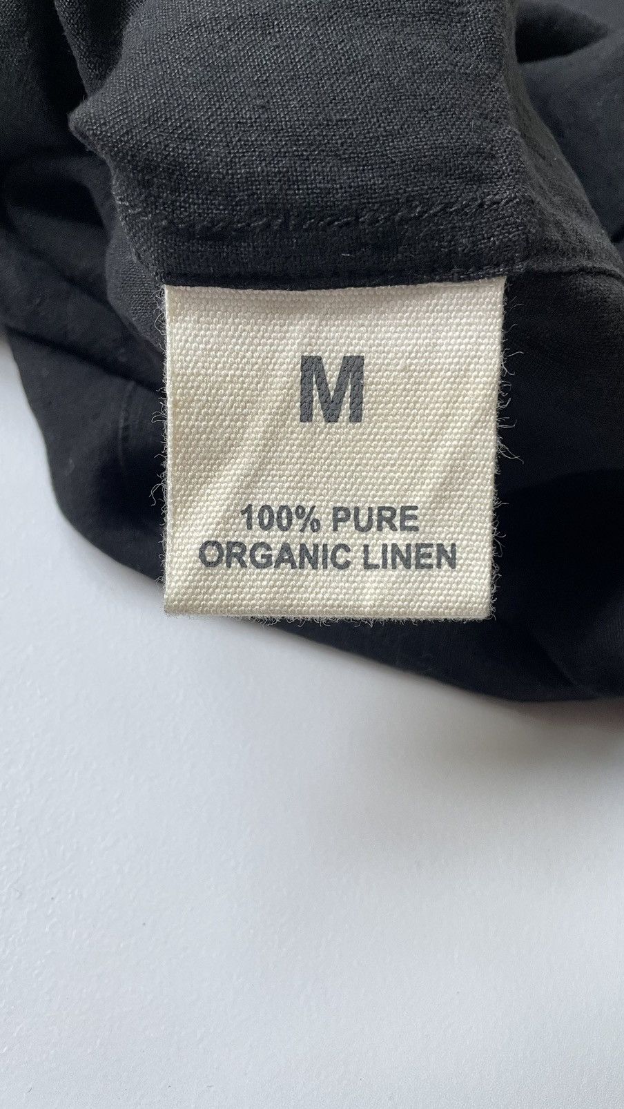 Story Mfg. Black/Orange ‘Peace’ Tie Dye Print Shirt Size US M / EU 48-50 / 2 - 8 Thumbnail