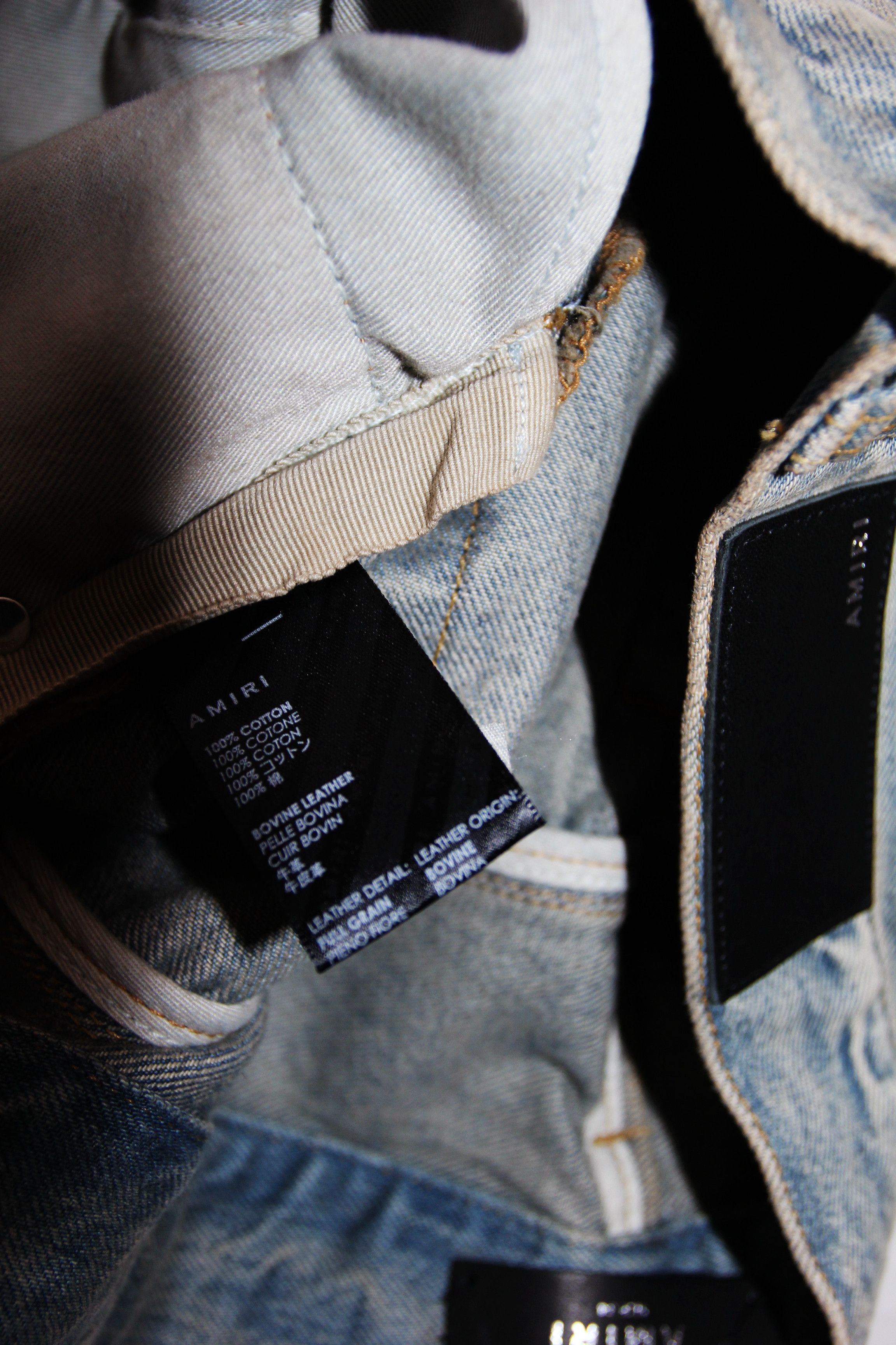 Amiri BNWT SS23 AMIRI STAR JEANS 50 Size US 34 / EU 50 - 11 Thumbnail