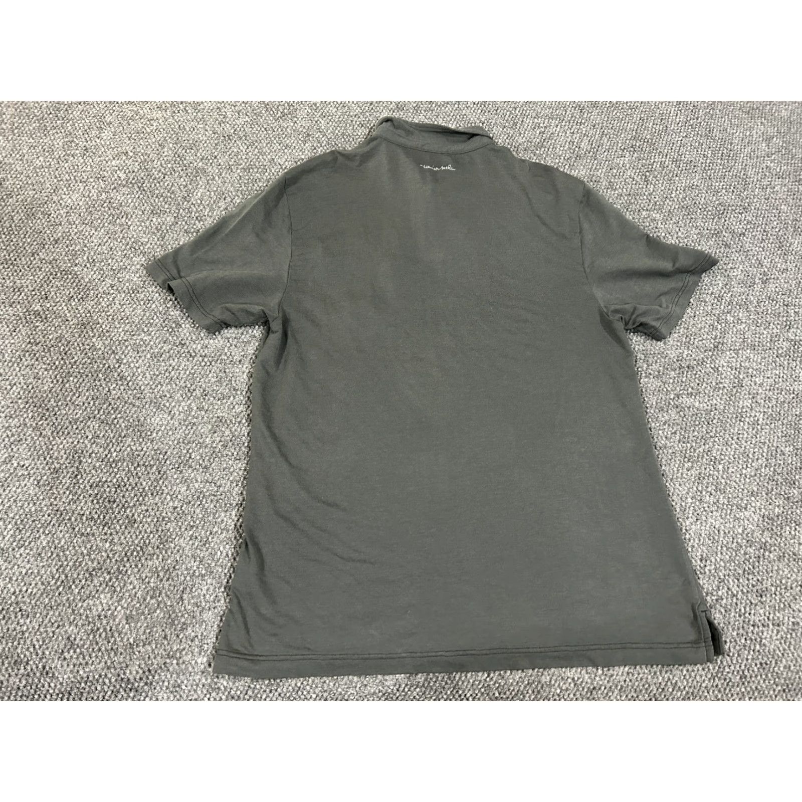 TravisMathew Travis Mathew Polo Shirt Mens XL Gray Short Sleeve Pocket Casual Golf Size US XL / EU 56 / 4 - 6 Thumbnail