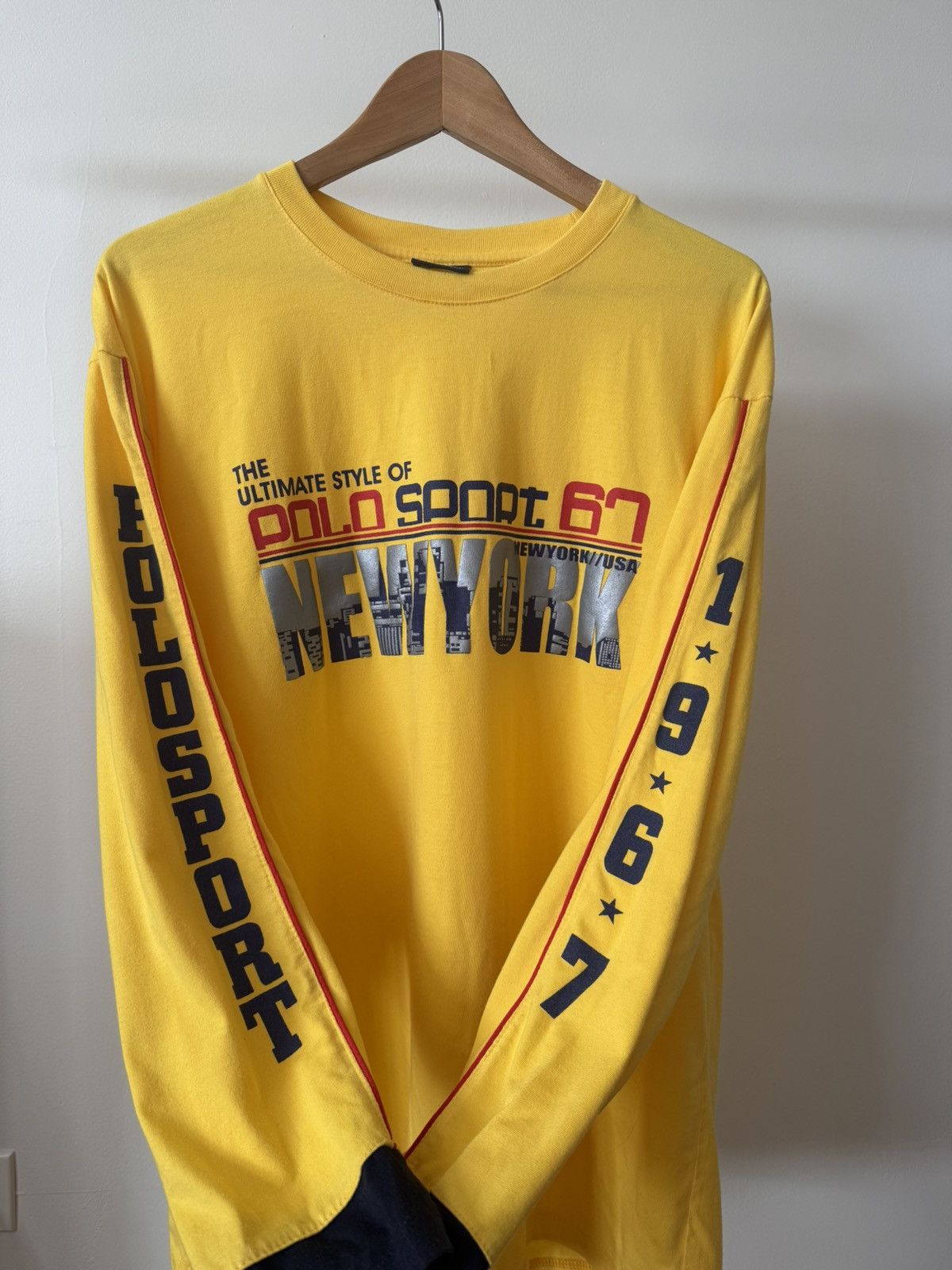 Polo Ralph Lauren Vintage Polo Sport Long Sleeve T-Shirt Size US L / EU 52-54 / 3 - 1 Thumbnail