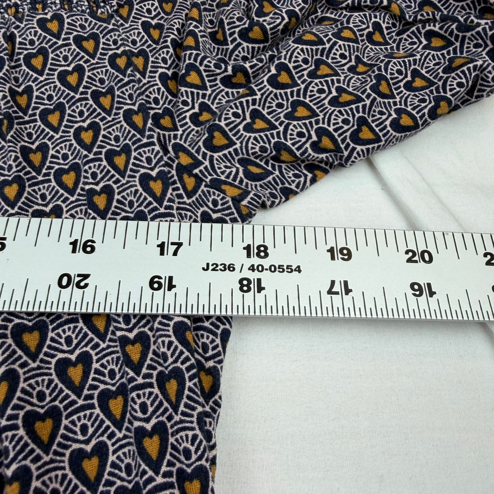 Boden Boden Smocked Heart Print Blouse US 10 UK 14 Size L / US 10 / IT 46 - 4 Thumbnail