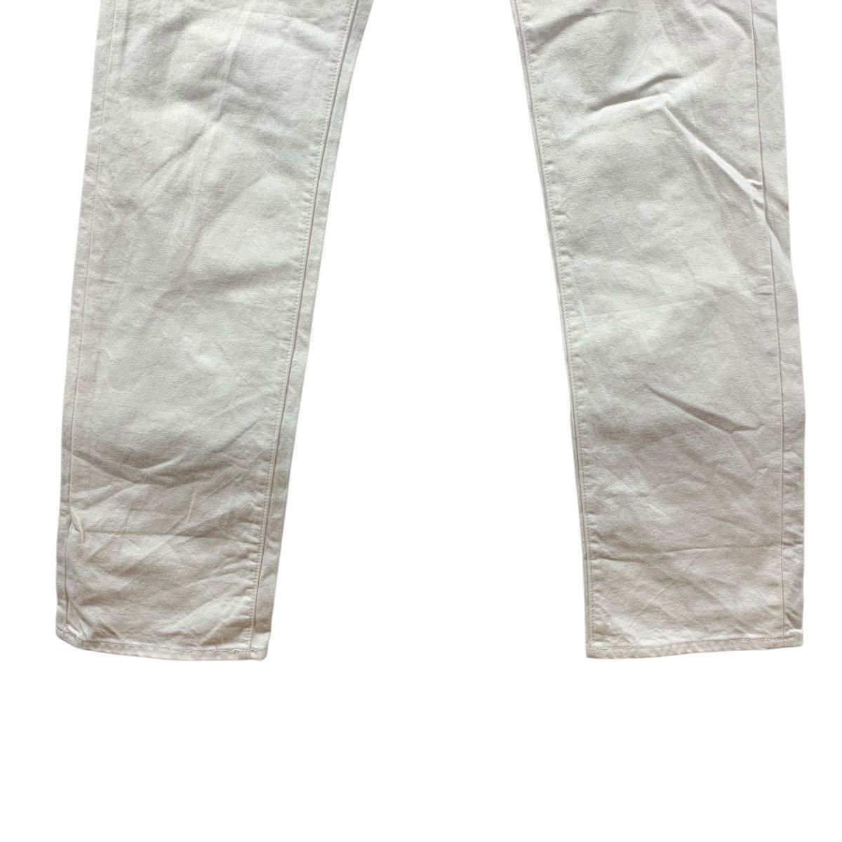 JW Anderson × Japanese Brand UNIQLO X JW ANDERSON Straight cut white coloured jeans pants Size US 30 / EU 46 - 11 Thumbnail