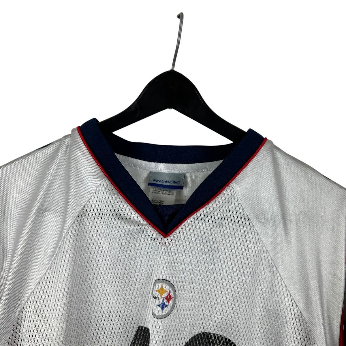 Vintage Mens Y2K Pittsburgh Steelers Troy Polamalu NFL Jersey Size US S / EU 44-46 / 1 - 4 Thumbnail