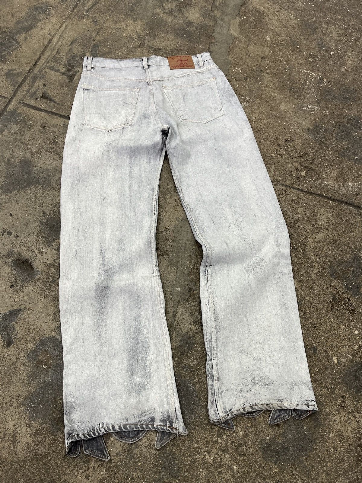 Y/Project Y/Project SS25 Painted Tudor Jeans (unisex) Size US 32 / EU 48 - 3 Thumbnail