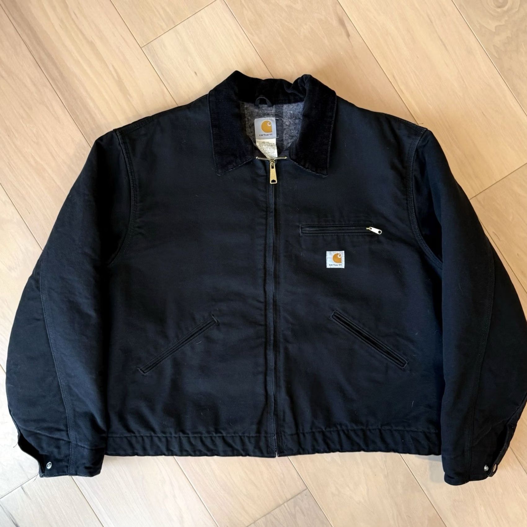 Carhartt Carhartt Detroit Jacket 2XL Black Heavy Workwear Full Zip Bomber J001 Made USA Jacket Mens 2XL Black Workwear 90s USA Carhartt J130 J102 Vintage Size US XXL / EU 58 / 5 - 2 Thumbnail