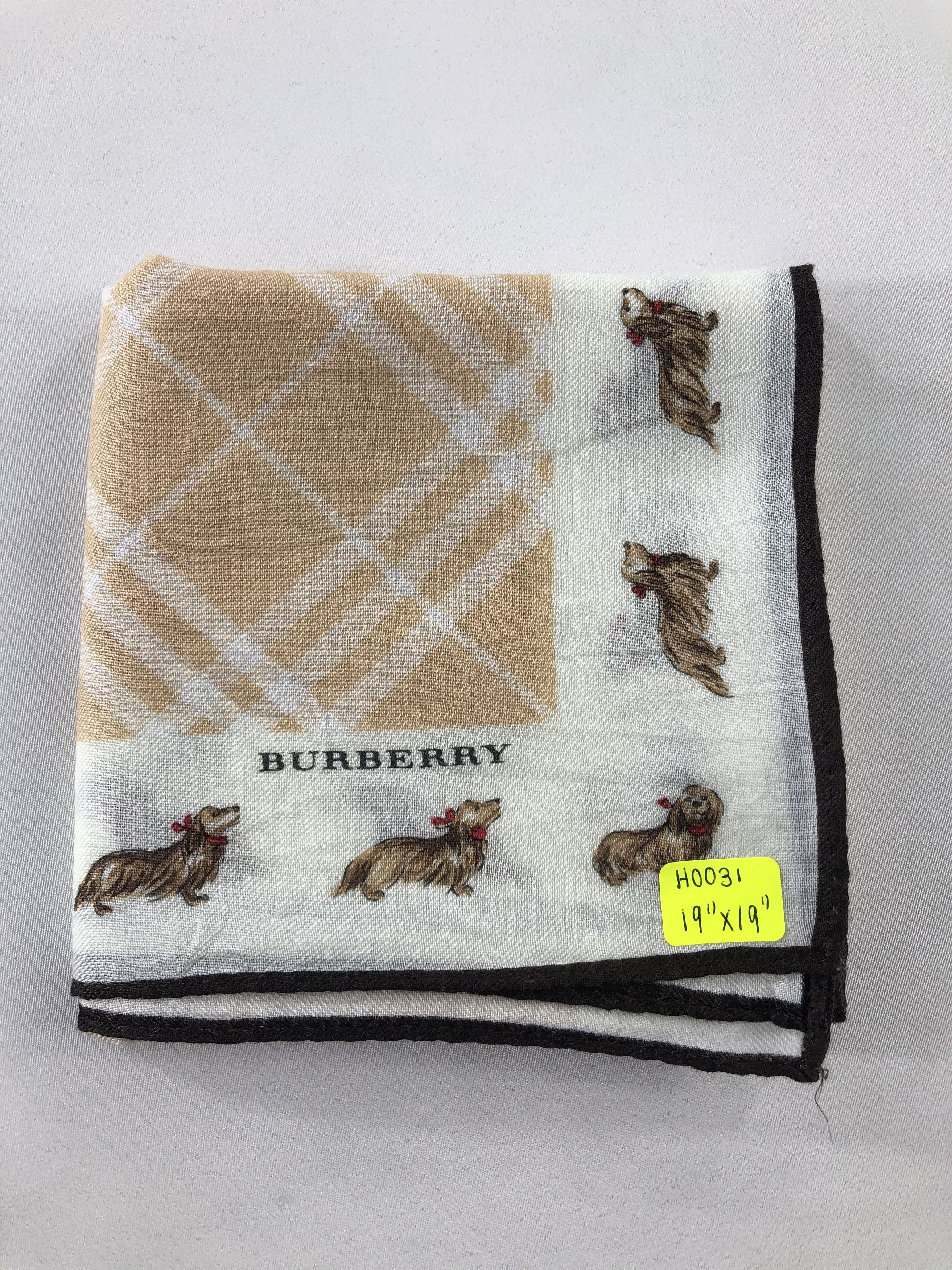 Burberry Burberry Handkerchief / Bandana / Neckerchief Size ONE SIZE - 4 Thumbnail