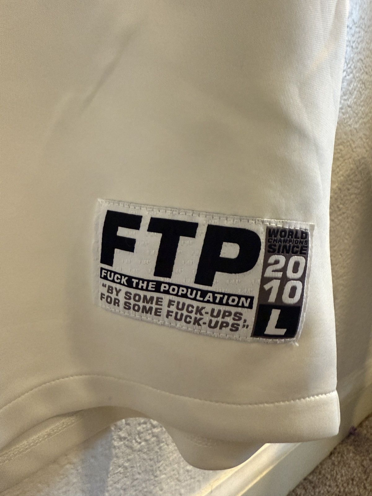 Fuck The Population FTP Jersey Size US L / EU 52-54 / 3 - 3 Thumbnail