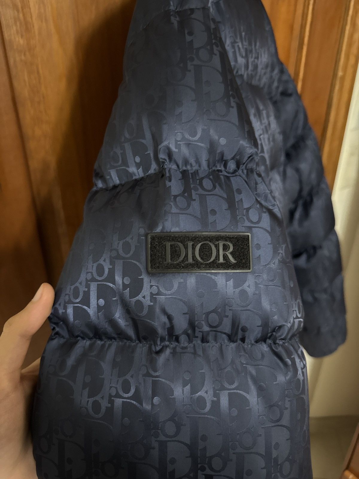 Dior Christian Dior Navy Bubble coat Size US M / EU 48-50 / 2 - 9 Thumbnail
