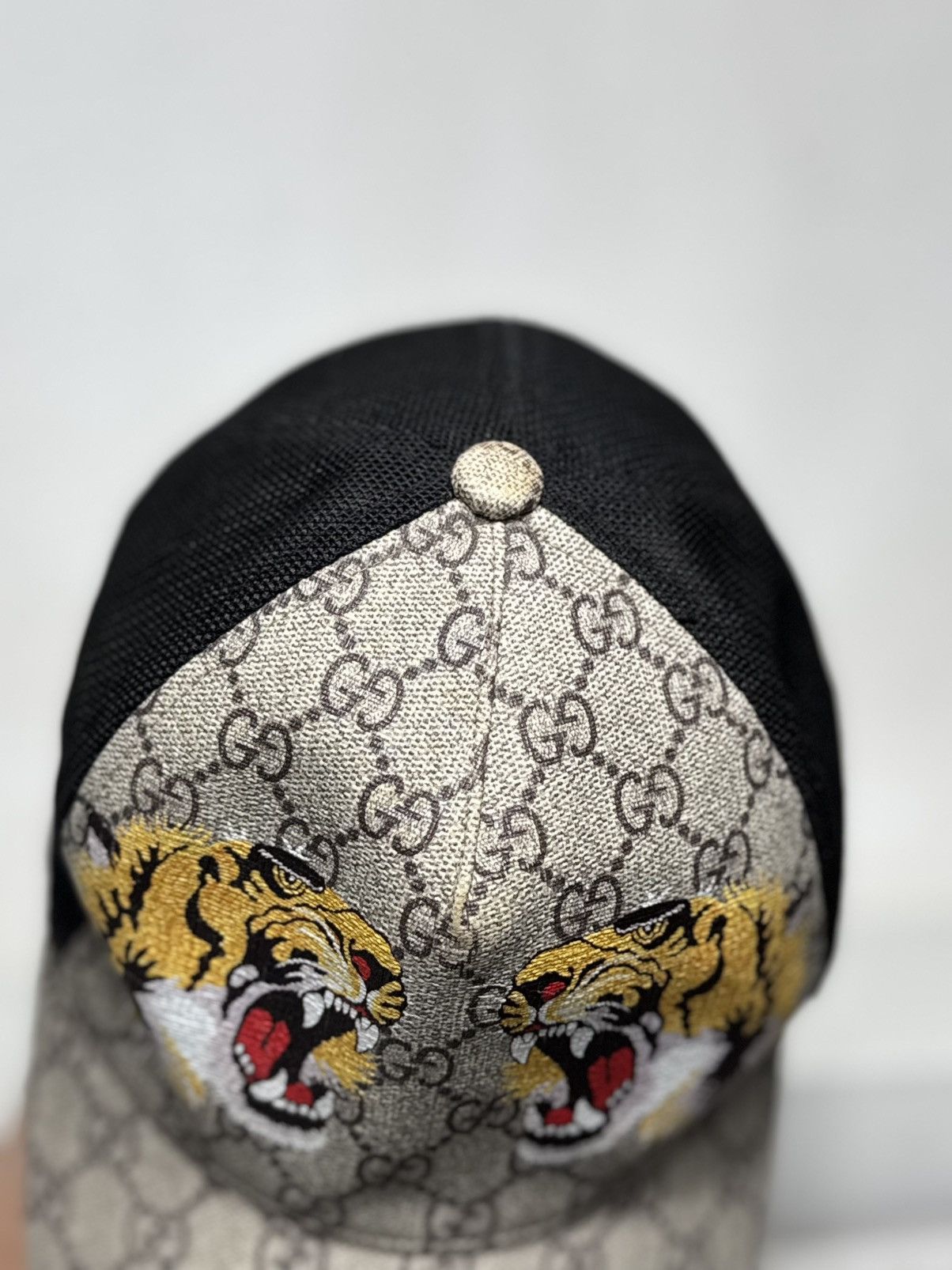 Gucci Gucci GG Monogram Luxury Baseball Cap Hat Tiger Size ONE SIZE - 3 Thumbnail