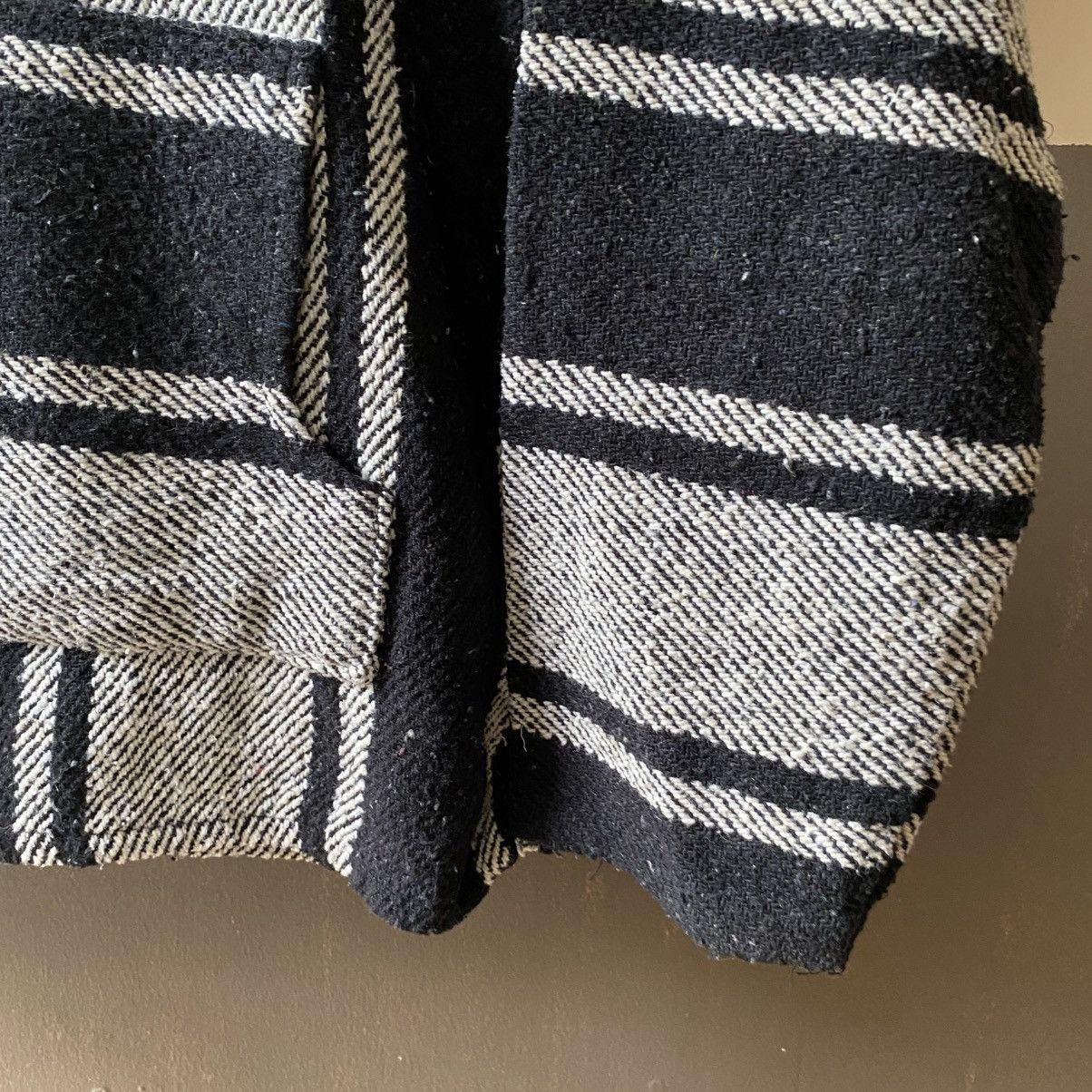 Vintage Black & White Striped Baja Hoodie Pullover Size US XL / EU 56 / 4 - 15 Thumbnail