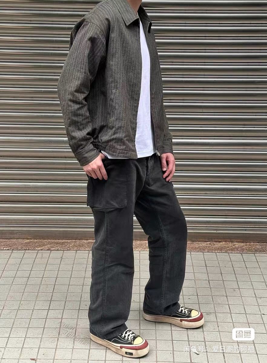 Visvim Visvim 21ss Redsun Jkt Herringbone Santome，Charcoal Size US L / EU 52-54 / 3 - 2 Thumbnail