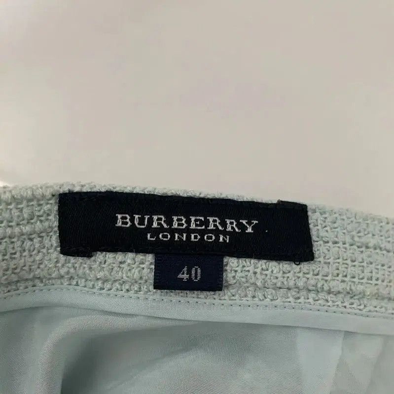 Burberry Burberry Green Cotton Blend Dress. Size M / US 6-8 / IT 42-44 - 5 Thumbnail