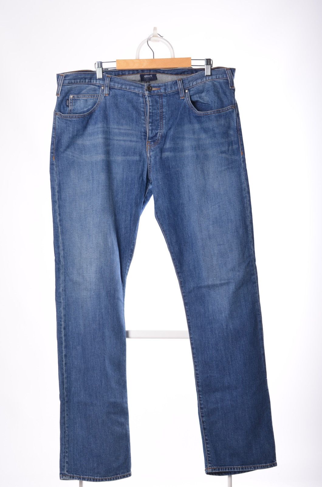Armani Armani Vintage Pants Denim Jeans Luxury 🔥 Size US 38 / EU 54 - 3 Thumbnail