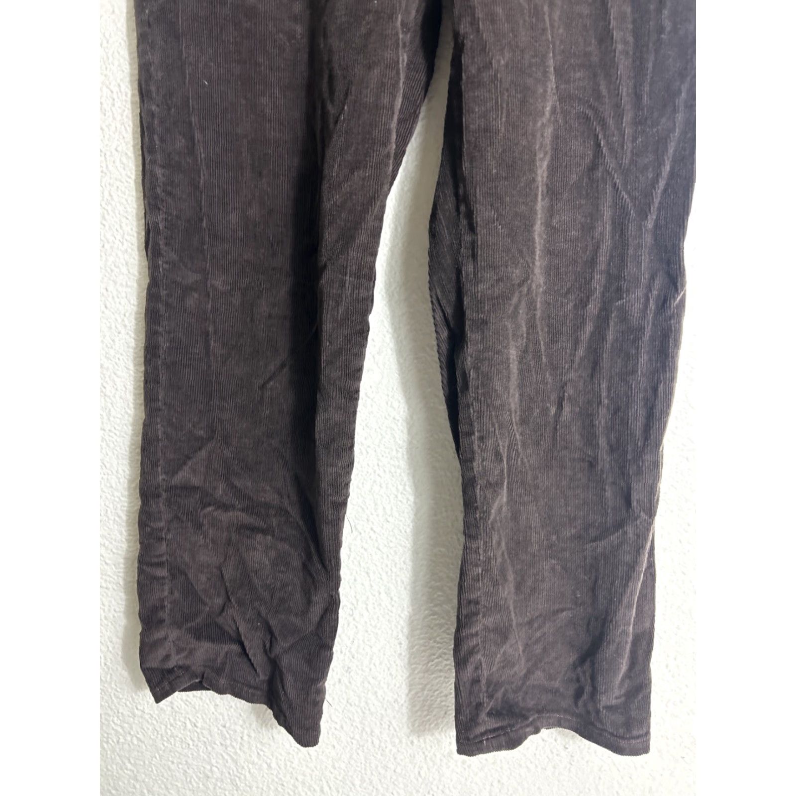 Eddie Bauer Eddie Bauer Women’s Bremerton Fit Corduroy Pants 12 Brown 34x28 Regular Straight 90s Chino Corduroy Vest? Size 34" / US 12 / IT 48 - 2 Thumbnail