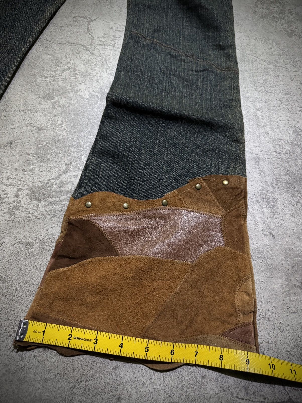Hysteric Glamour Y2k deep ifsixwasnine lgb goa style flare jeans Size US 28 / EU 44 - 15 Thumbnail