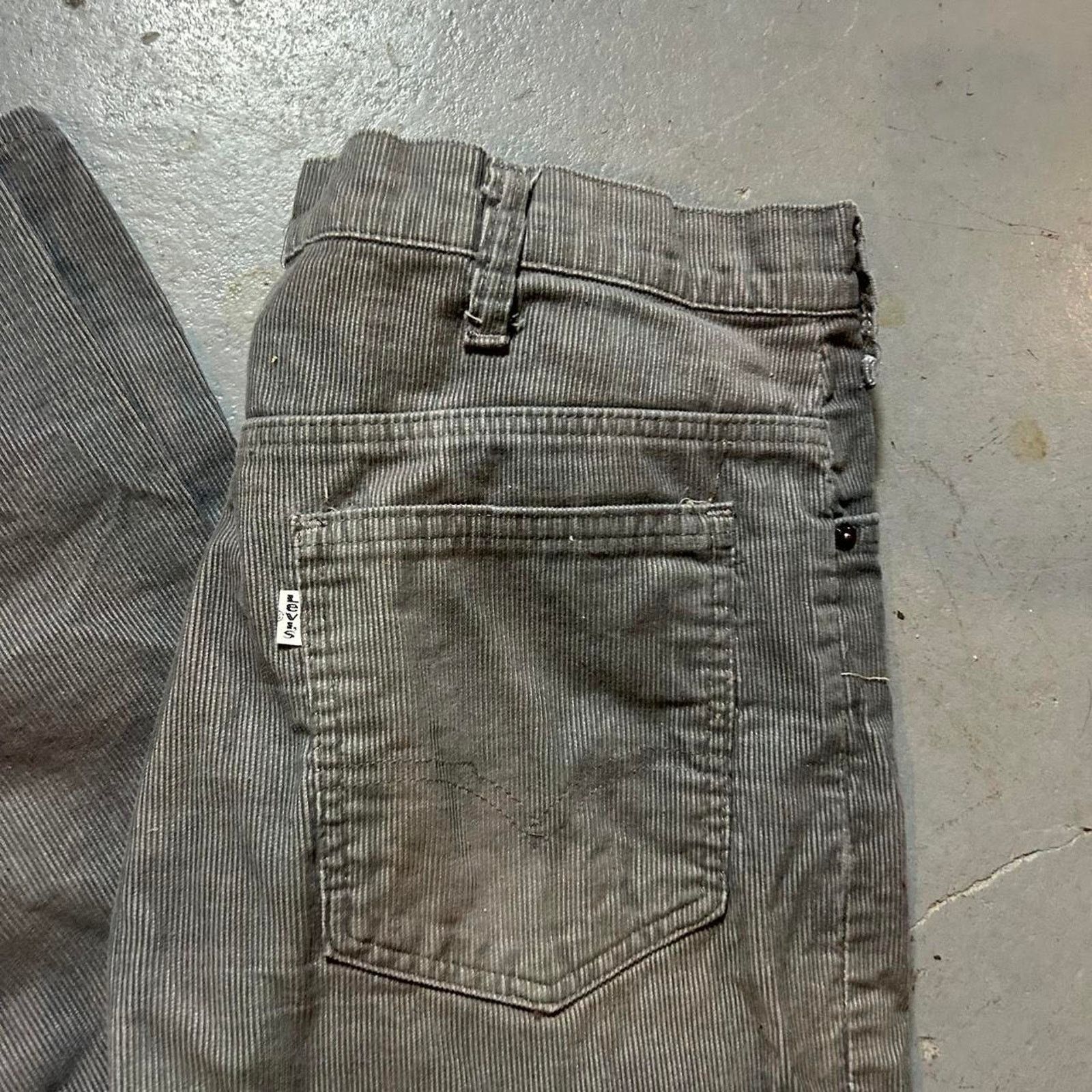 Levi's 70s levis corduroy pant white label usa Size US 34 / EU 50 - 2 Thumbnail