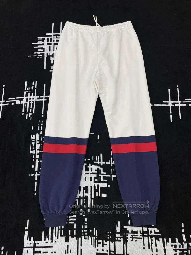Gucci Gucci SizeM Blue and white striped sweatpants casual pants Size US 32 / EU 48 - 2 Thumbnail