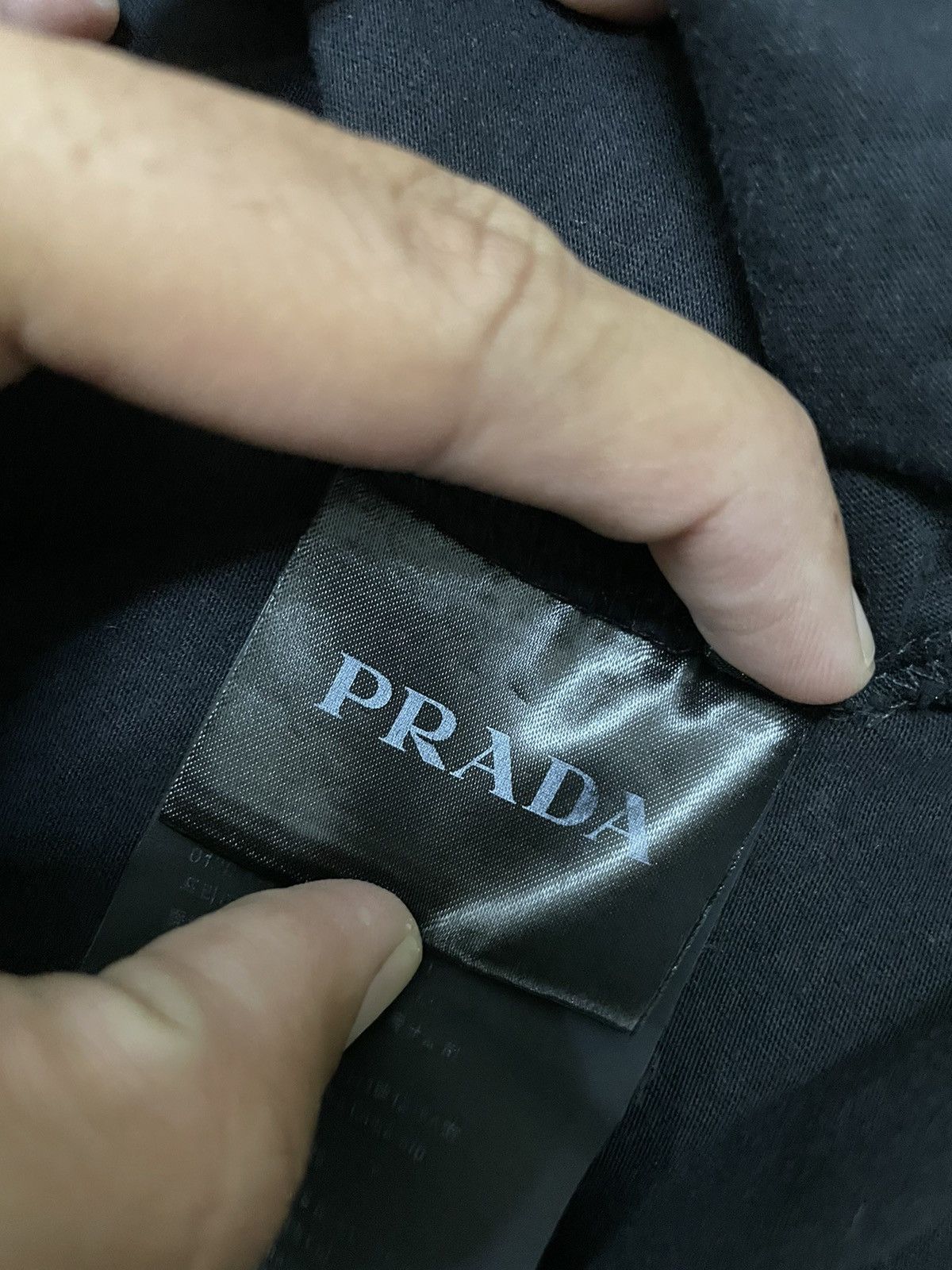 Prada Prada Black Tee Shirt Size US M / EU 48-50 / 2 - 4 Thumbnail