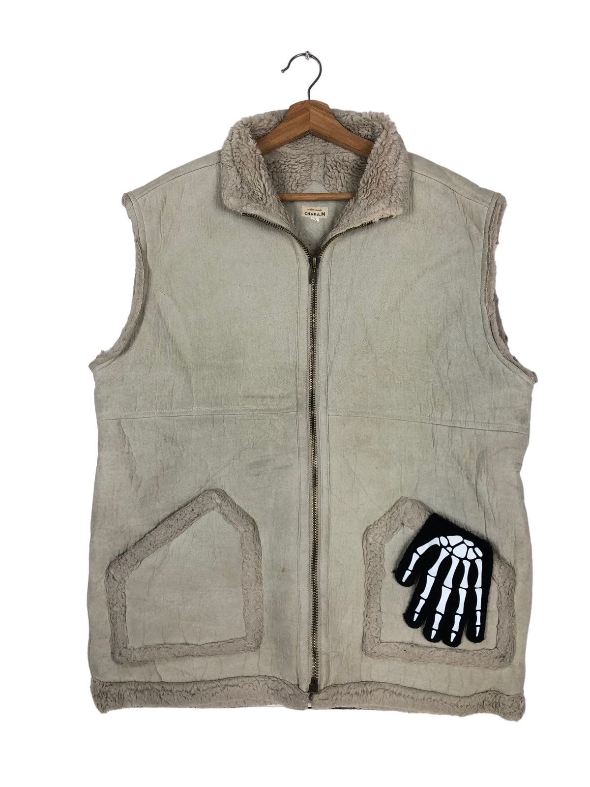 Japanese Brand 🔥VINTAGE TANK TOP MINK FUR LINING CHAKAM JAPAN ISSEY MIYAKE Size US M / EU 48-50 / 2 - 1 Thumbnail