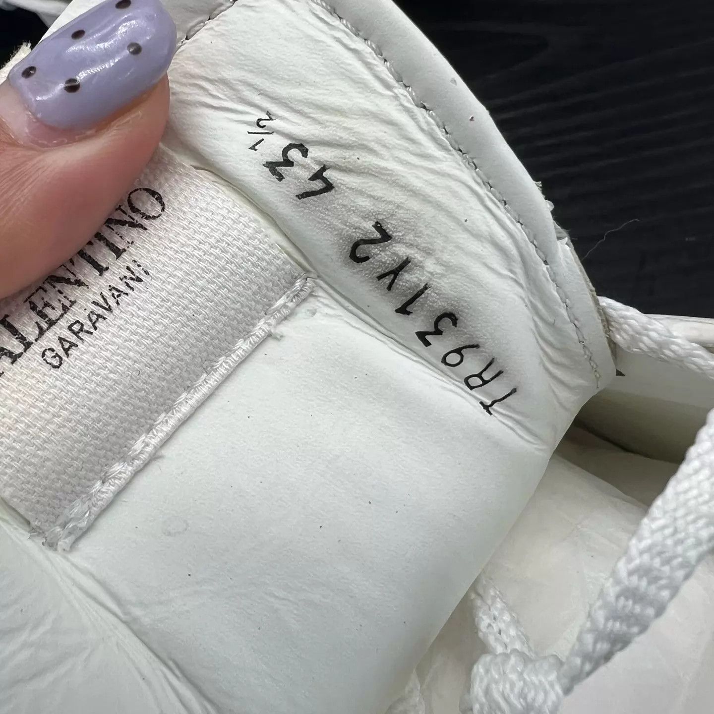 Valentino Valentino Open White Studded 43.5 Like New Size US 10 / EU 43 - 7 Thumbnail