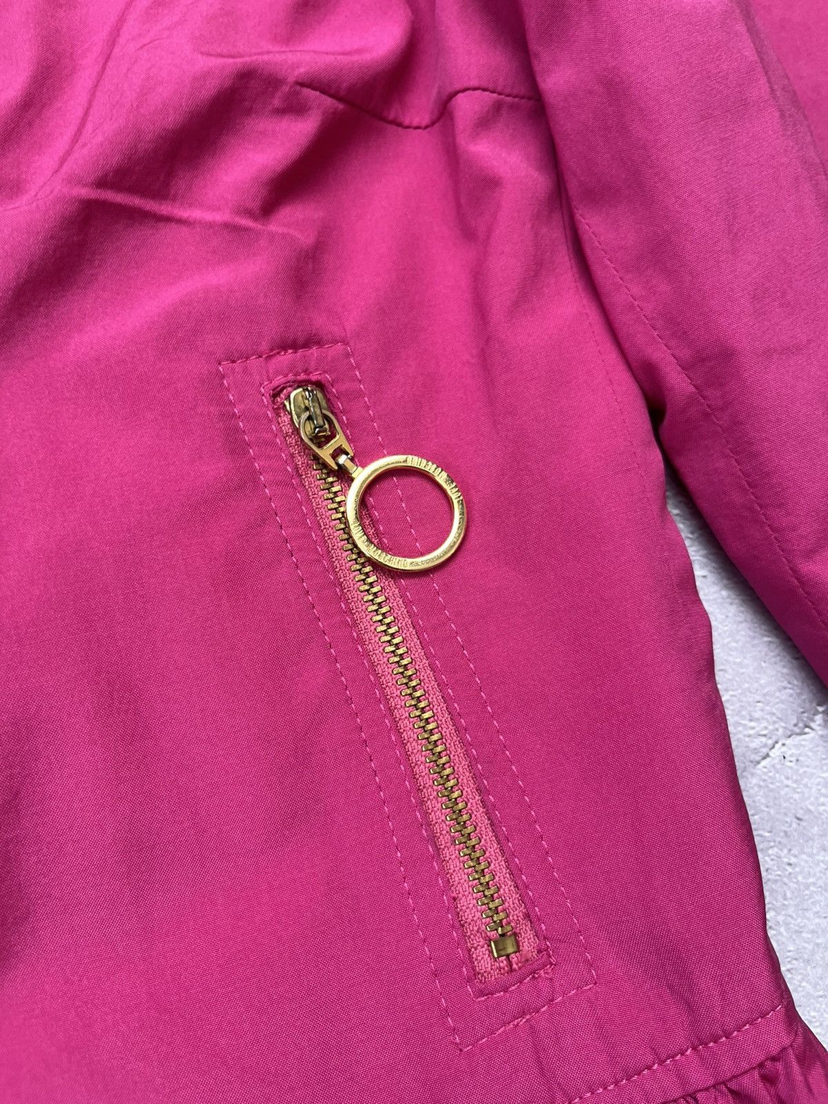 Moschino WMNS Love Moschino Pink Blazer Jacket Big Buttons Size M / US 6-8 / IT 42-44 - 4 Thumbnail