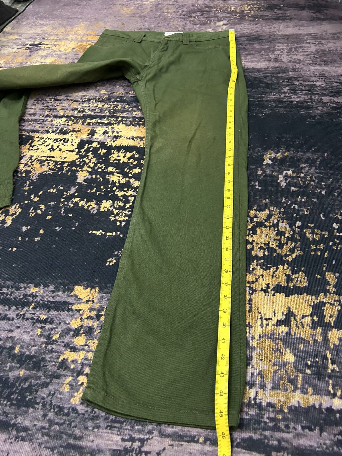 Filson Filson Army Green Sun Faded Pants Size US 33 - 21 Thumbnail