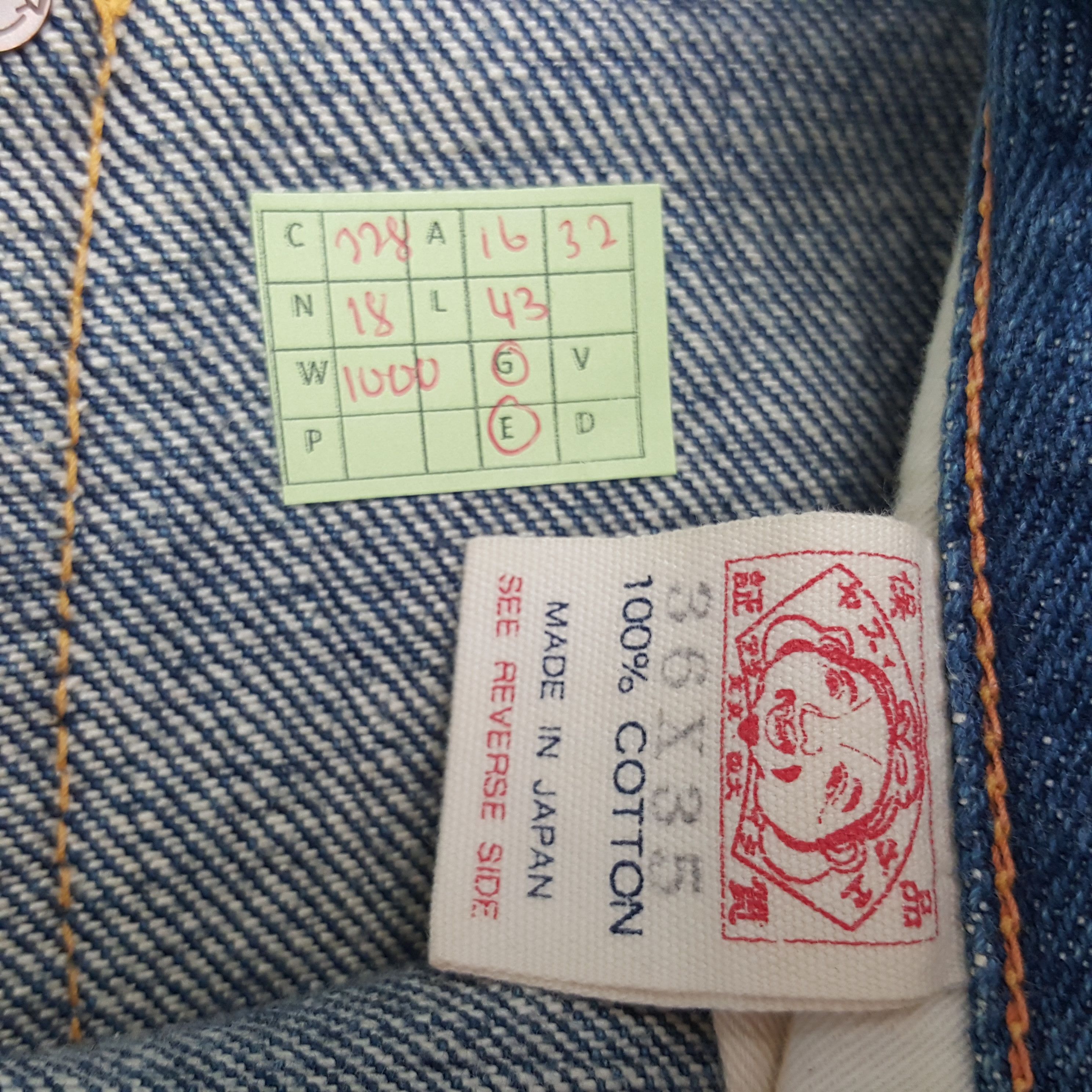 Evisu Vintage Evisu Japanese Brand Daicock Custom Art Denim Jeans Size US 32 / EU 48 - 8 Thumbnail